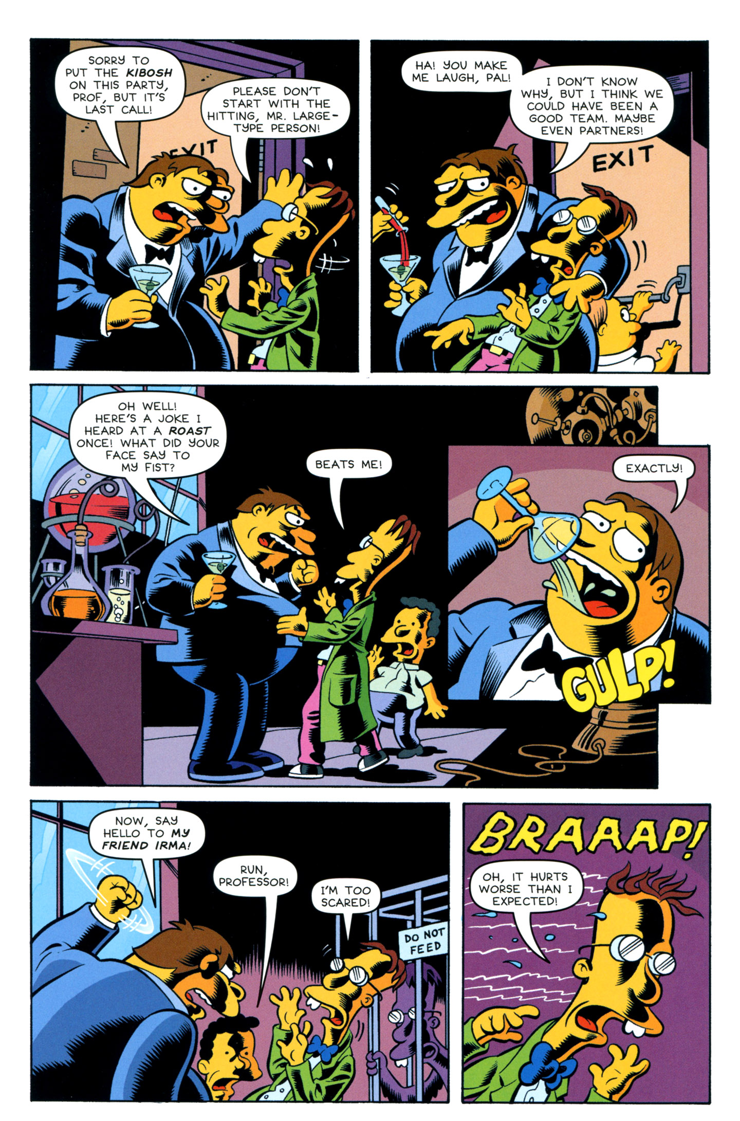 Read online Simpsons One-Shot Wonders: Professor Frink comic -  Issue # Full - 10