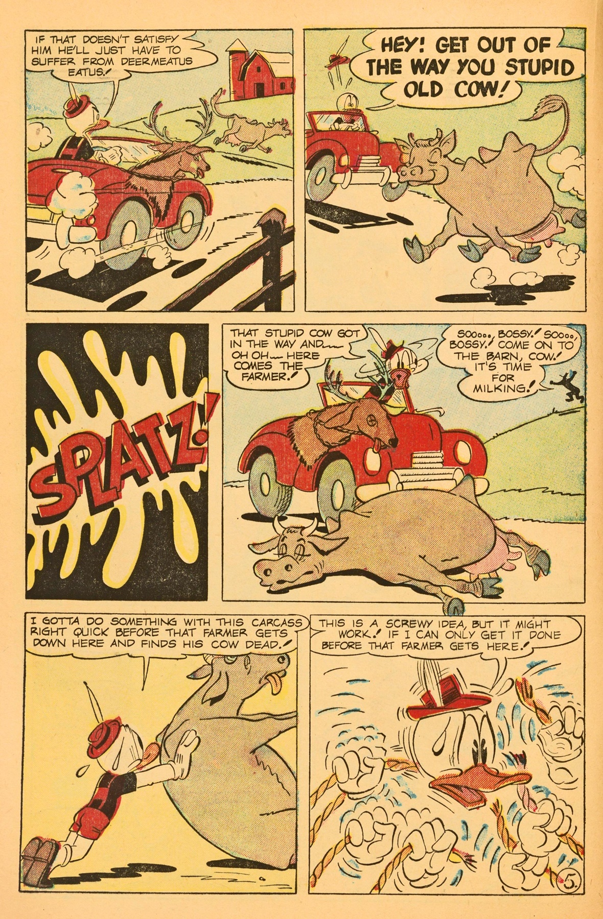 Read online Super Duck Comics comic -  Issue #53 - 16