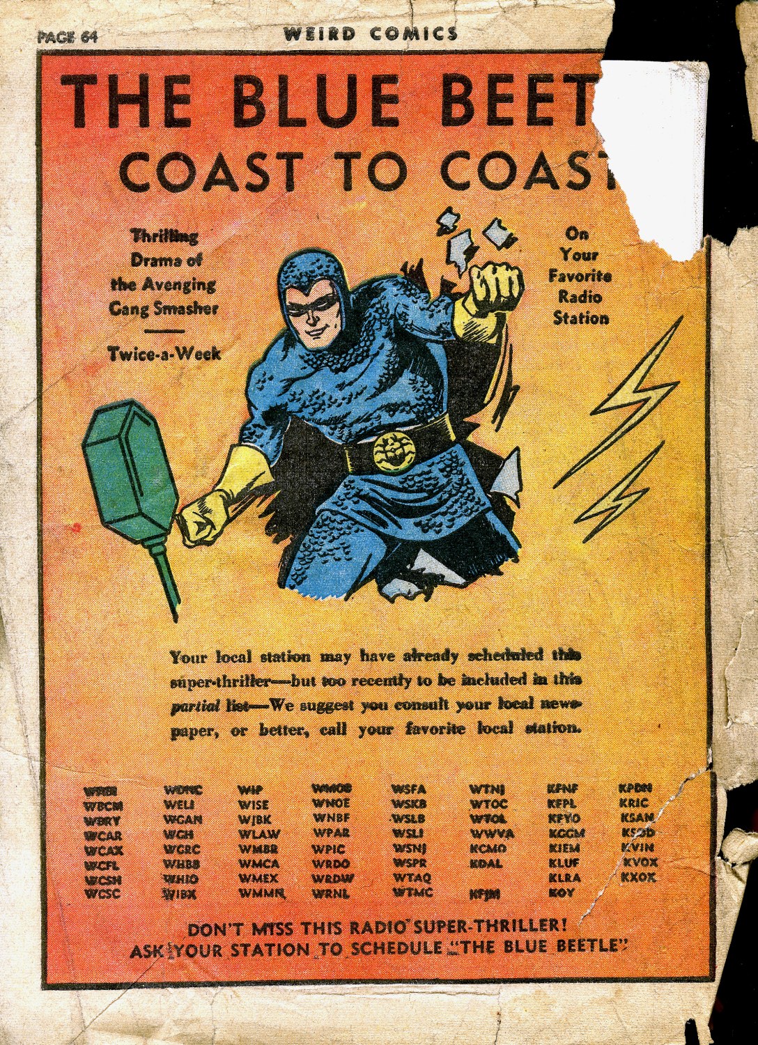 Read online Weird Comics comic -  Issue #7 - 66