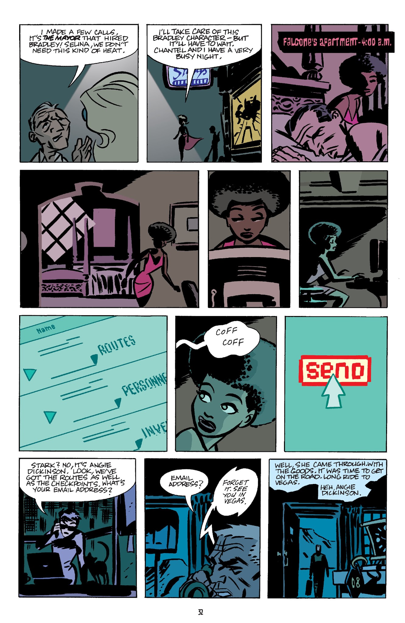 Read online Catwoman: Selina's Big Score comic -  Issue # Full - 33