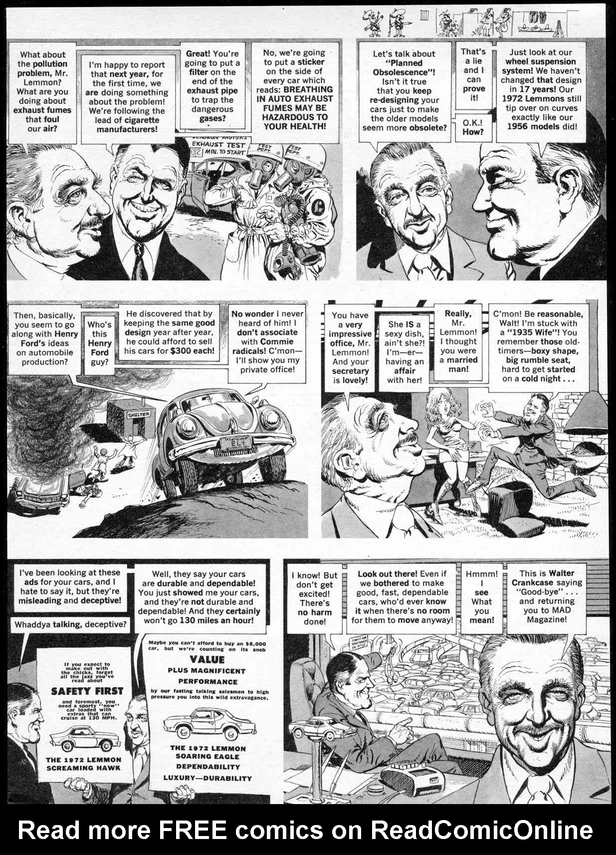 Read online MAD comic -  Issue #151 - 41