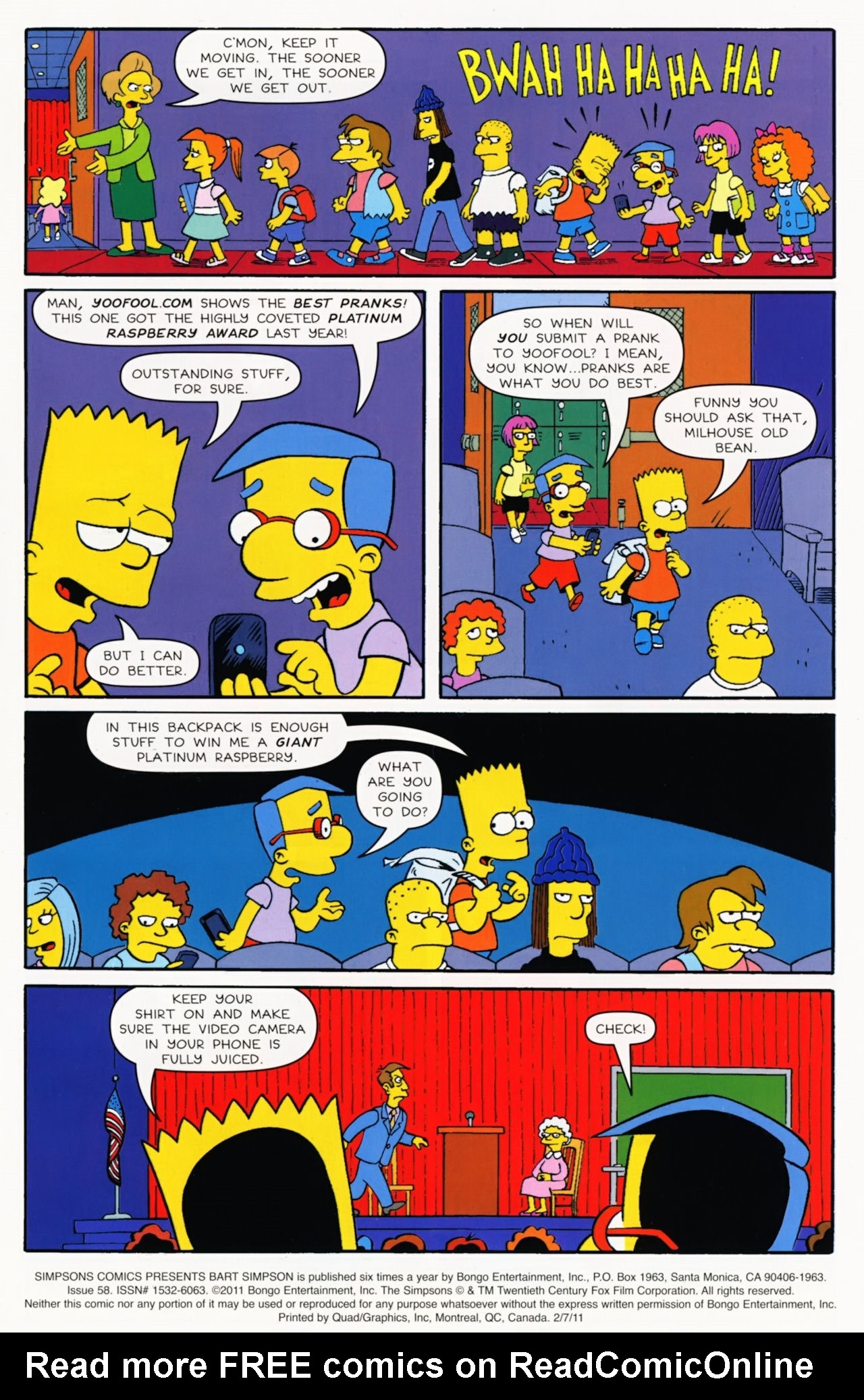 Read online Simpsons Comics Presents Bart Simpson comic -  Issue #58 - 3