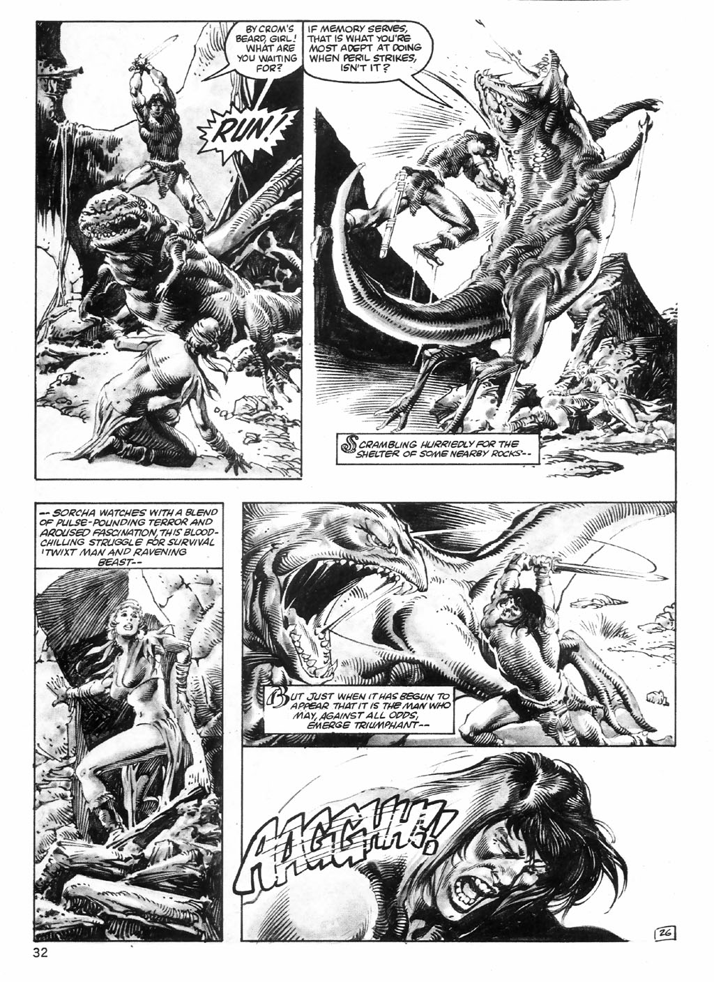 Read online The Savage Sword Of Conan comic -  Issue #98 - 32