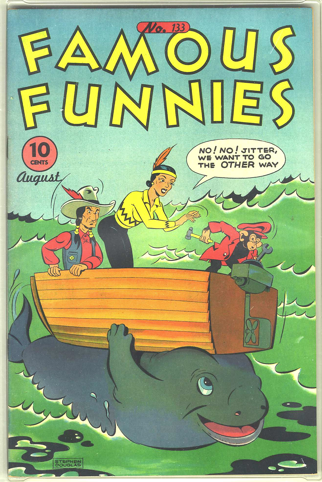 Read online Famous Funnies comic -  Issue #133 - 1