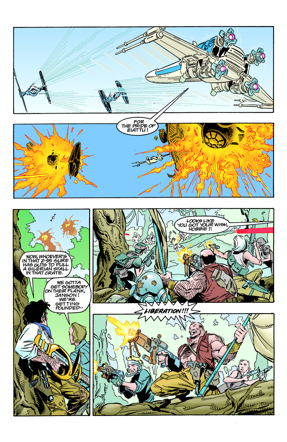 Read online Star Wars: X-Wing Rogue Squadron comic -  Issue #14 - 14