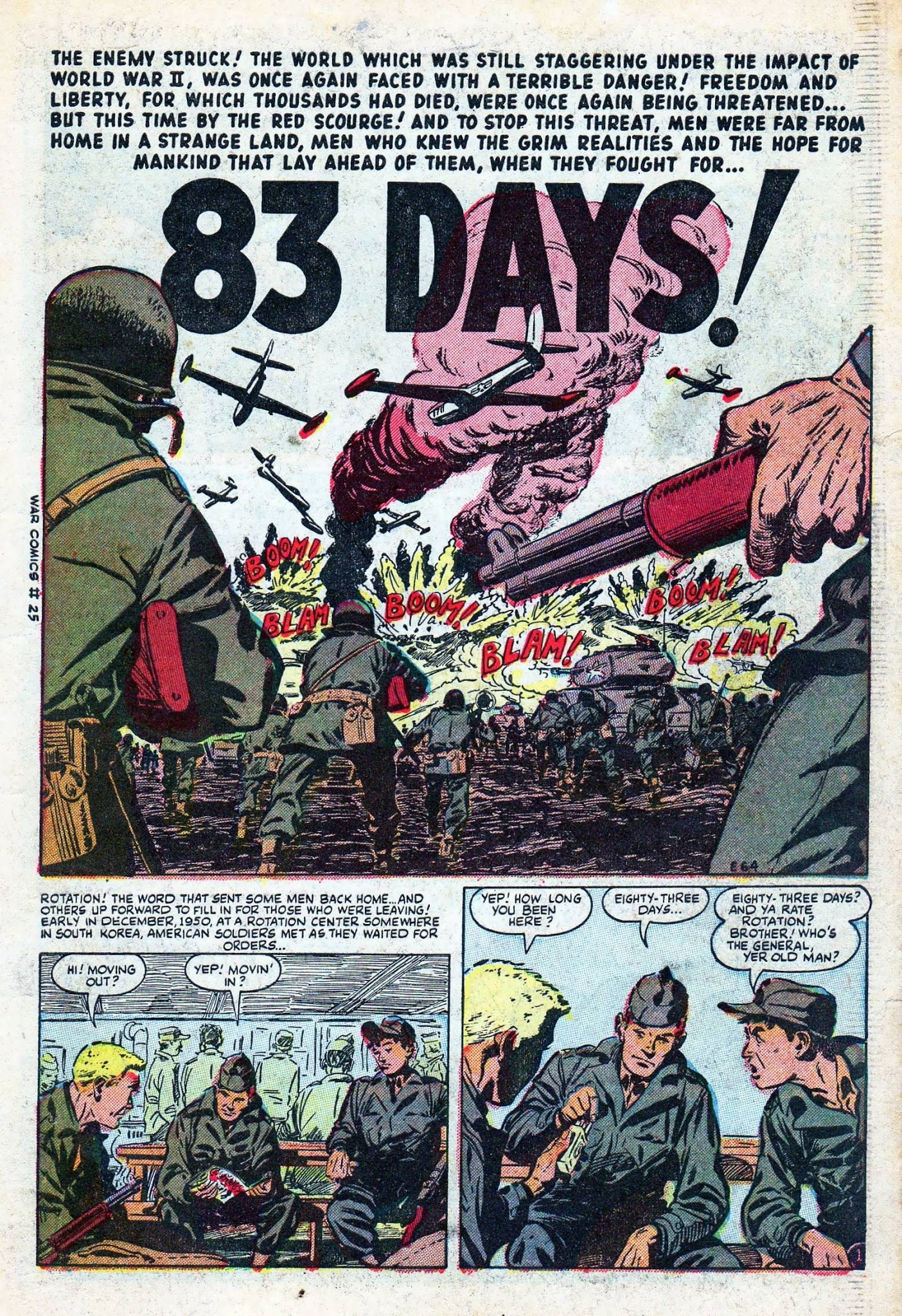 Read online War Comics comic -  Issue #25 - 3