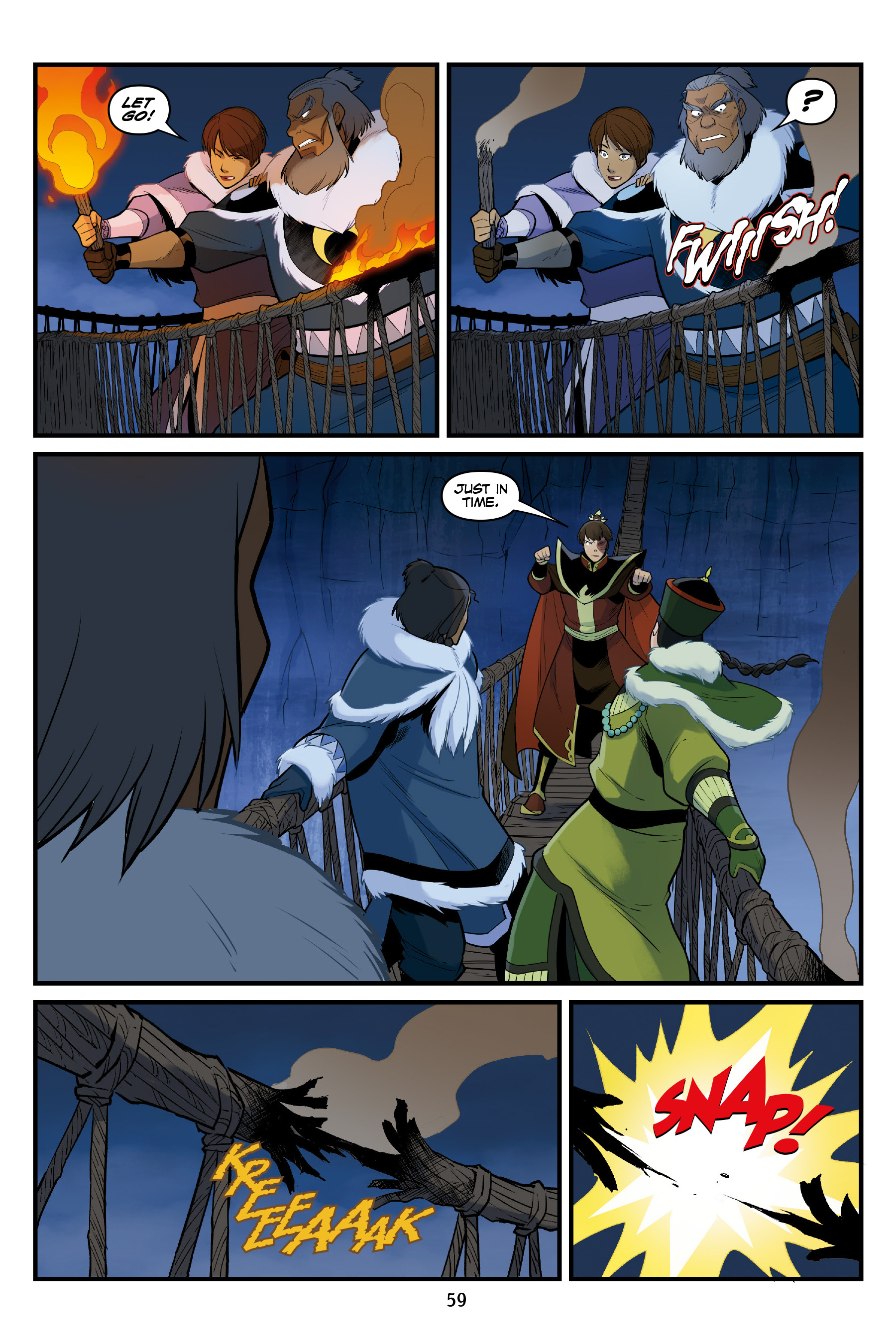 Read online Nickelodeon Avatar: The Last Airbender - North and South comic -  Issue #3 - 59