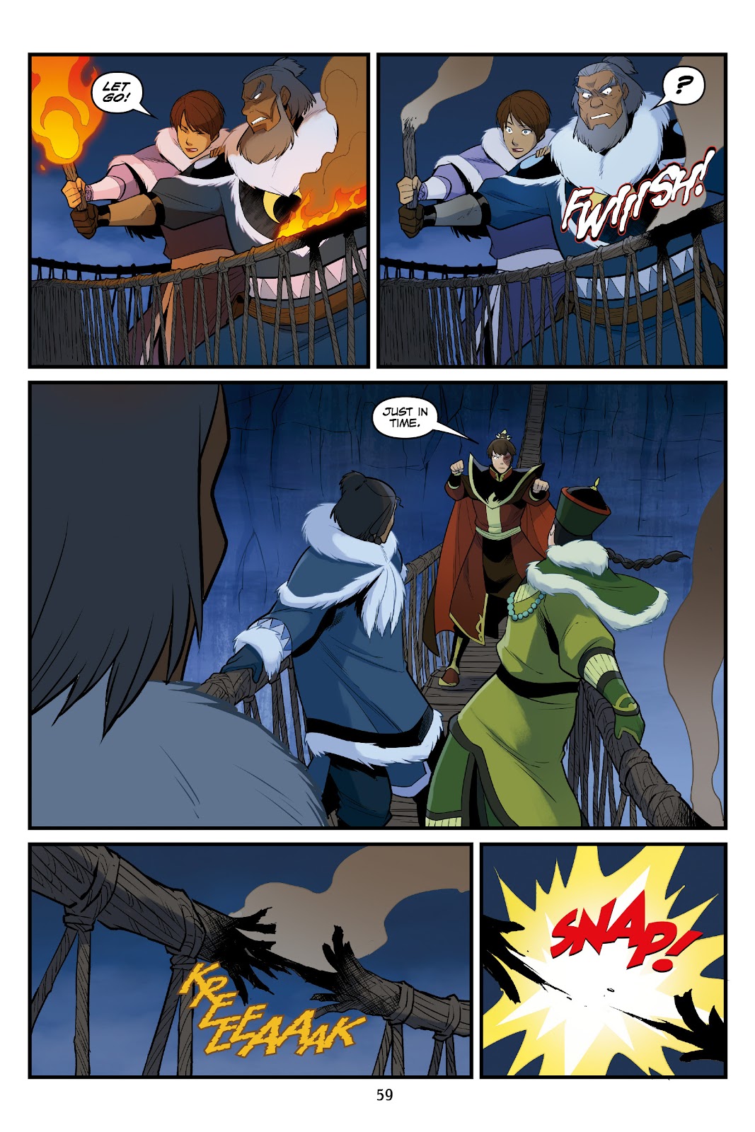 Nickelodeon Avatar: The Last Airbender - North and South issue 3 - Page 59