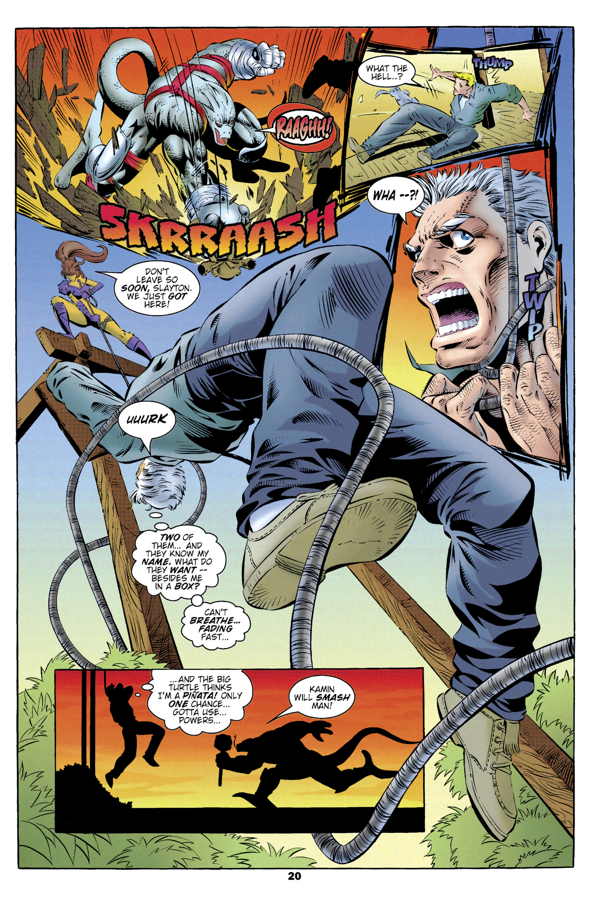 Read online Backlash comic -  Issue #10 - 21