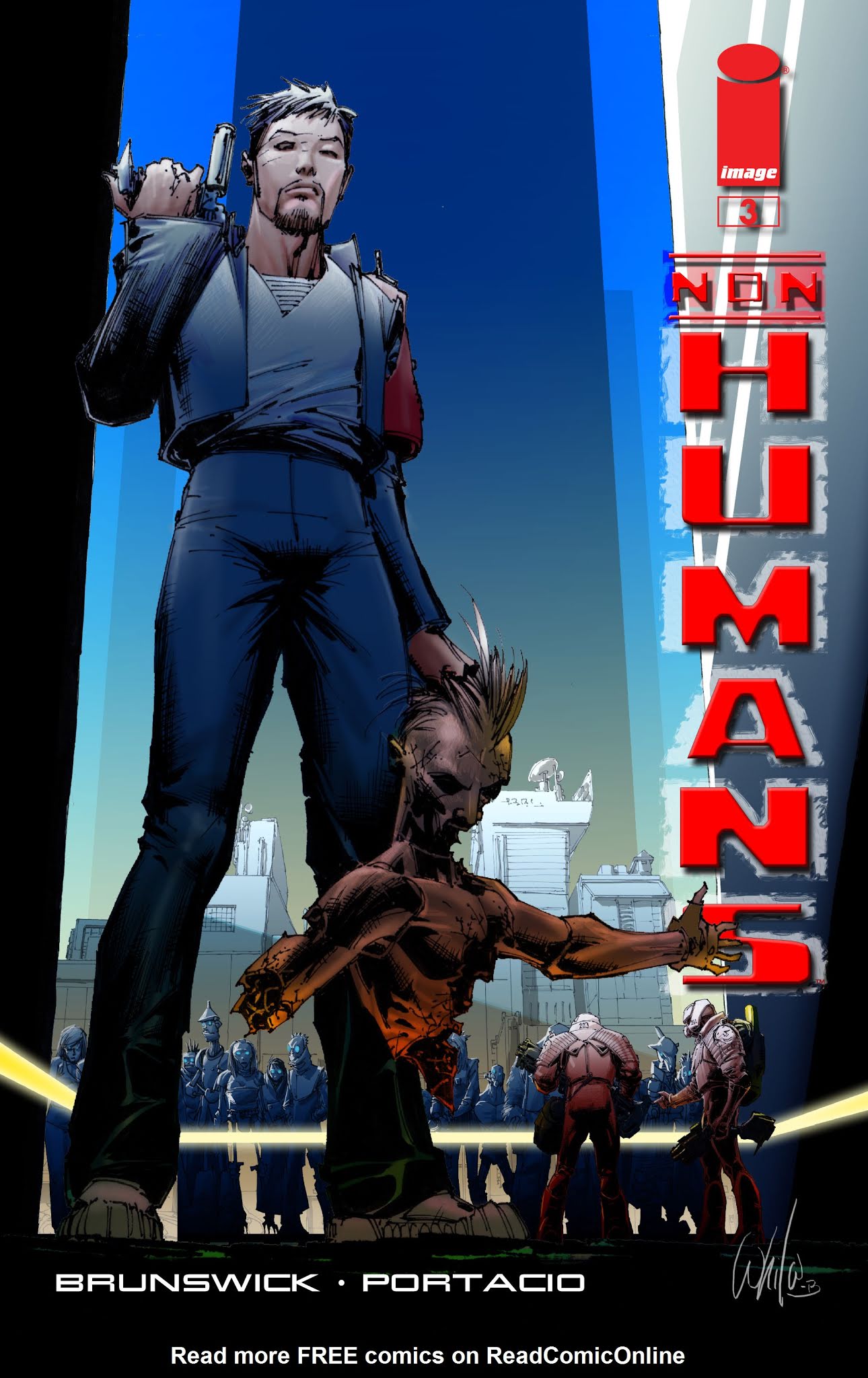 Read online Non-Humans comic -  Issue #3 - 1