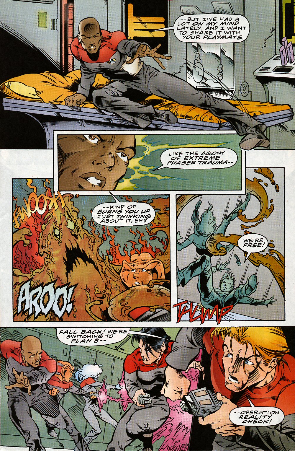 Read online Star Trek: Starfleet Academy (1996) comic -  Issue #7 - 21