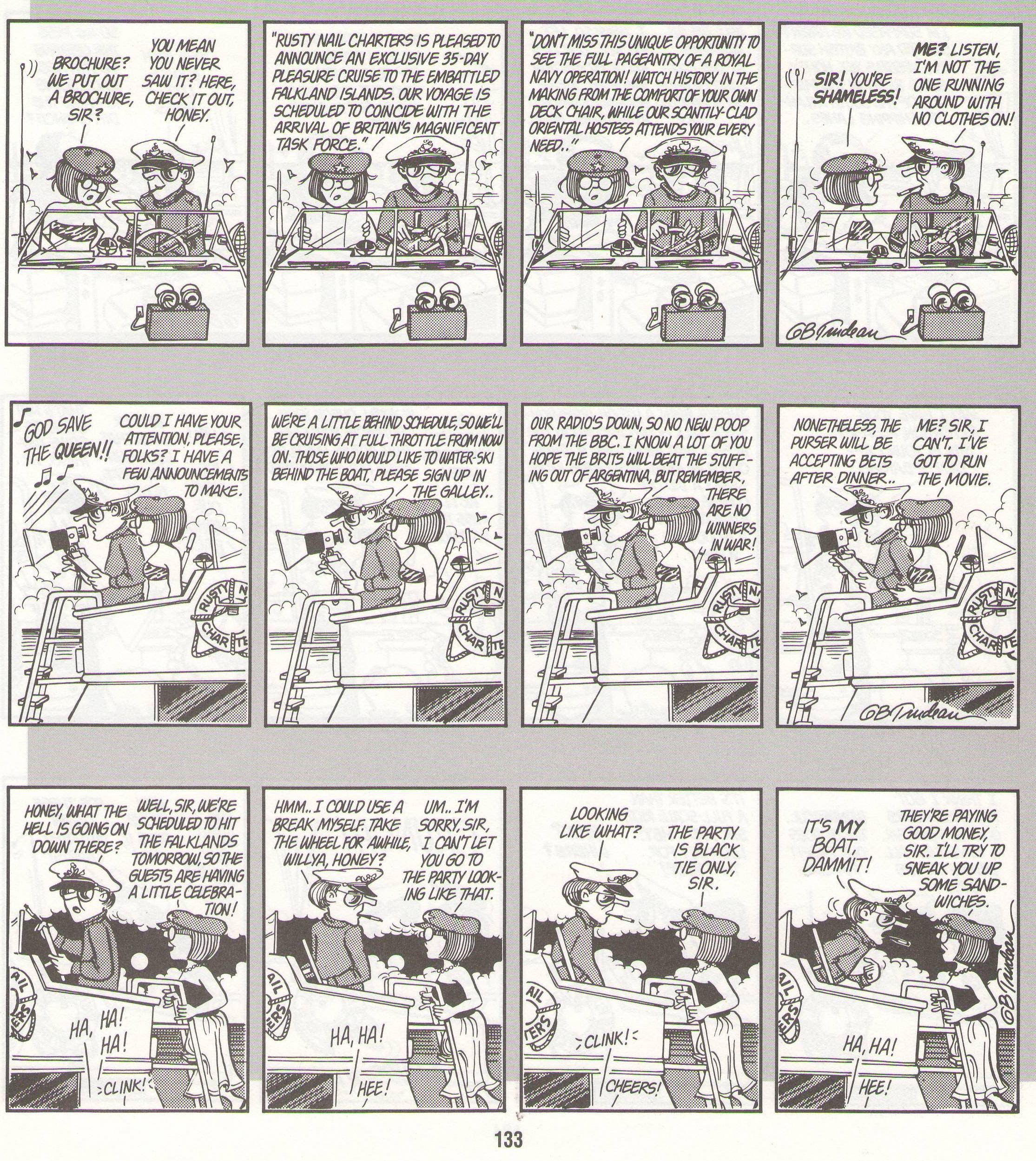 Action Figure The Adventures Of Doonesbury S Uncle Duke Tpb Part 2