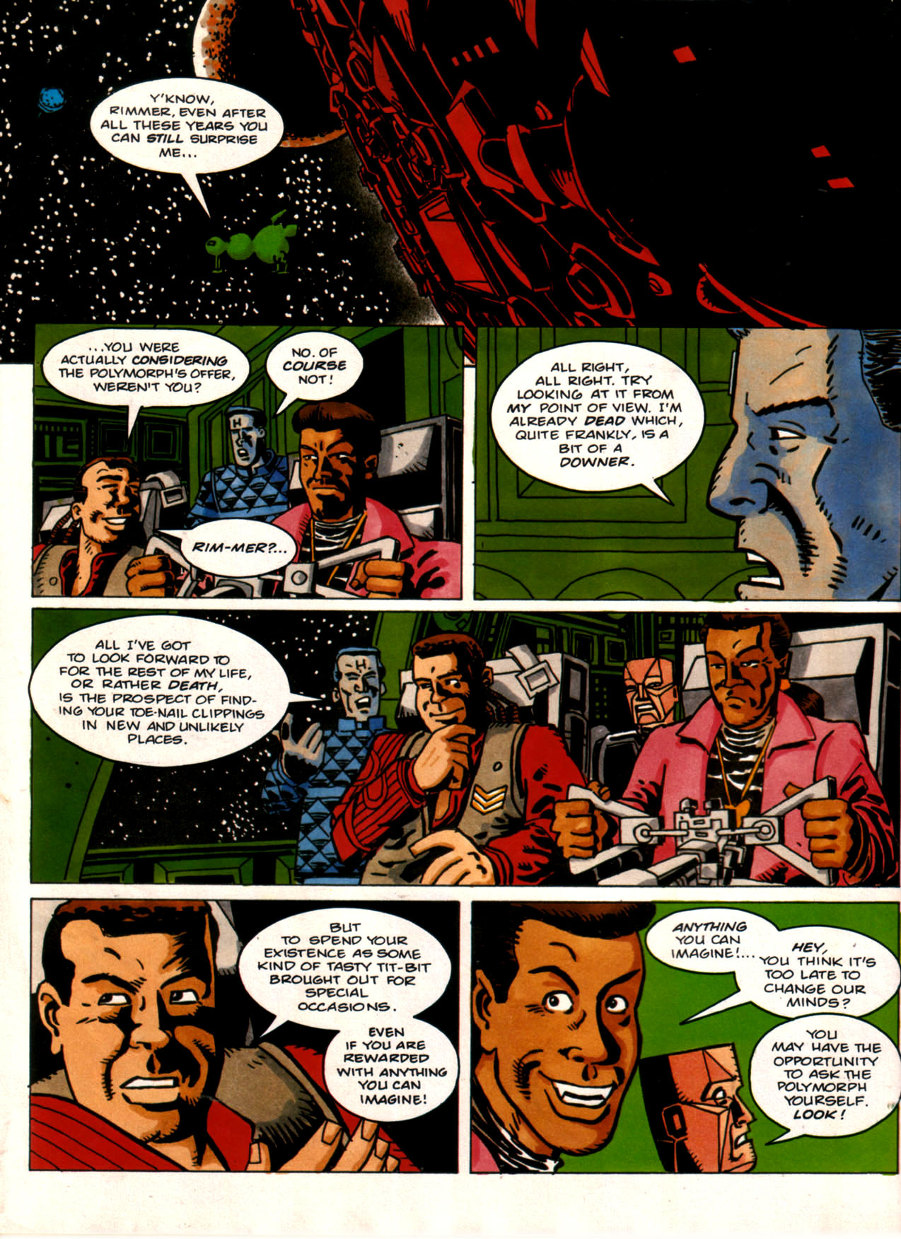 Read online Red Dwarf Smegazine (1993) comic -  Issue #7 - 8