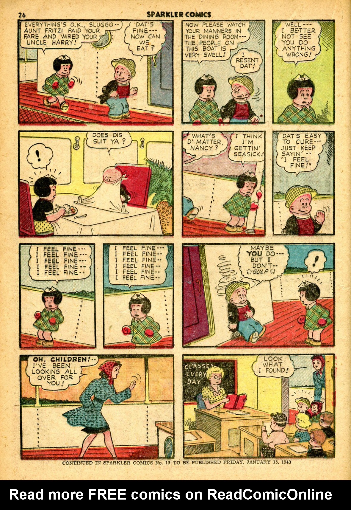 Read online Sparkler Comics comic -  Issue #18 - 28