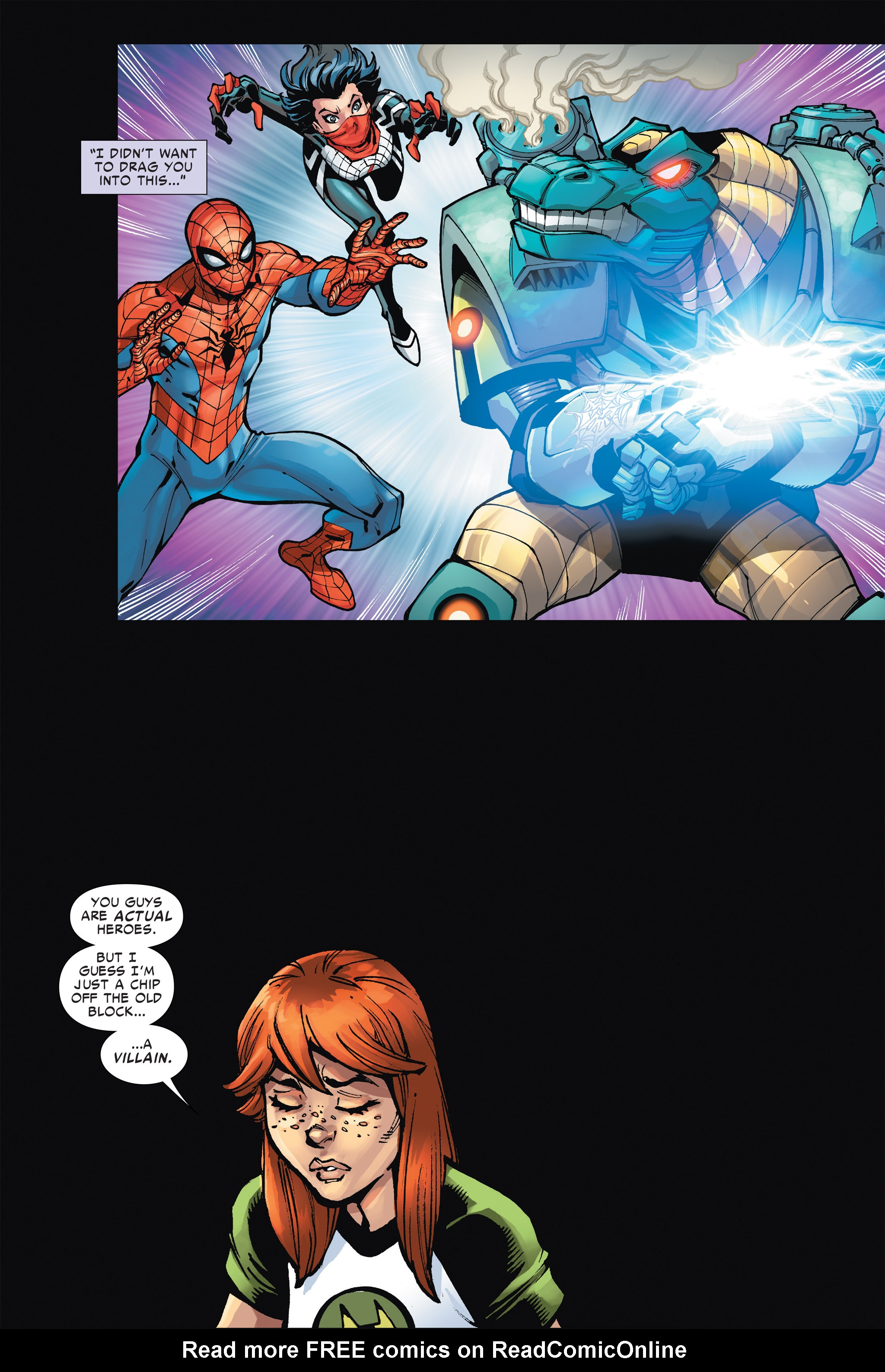 Read online The Amazing Spider-Man & Silk: The Spider(fly) Effect (Infinite Comics) comic -  Issue #6 - 31