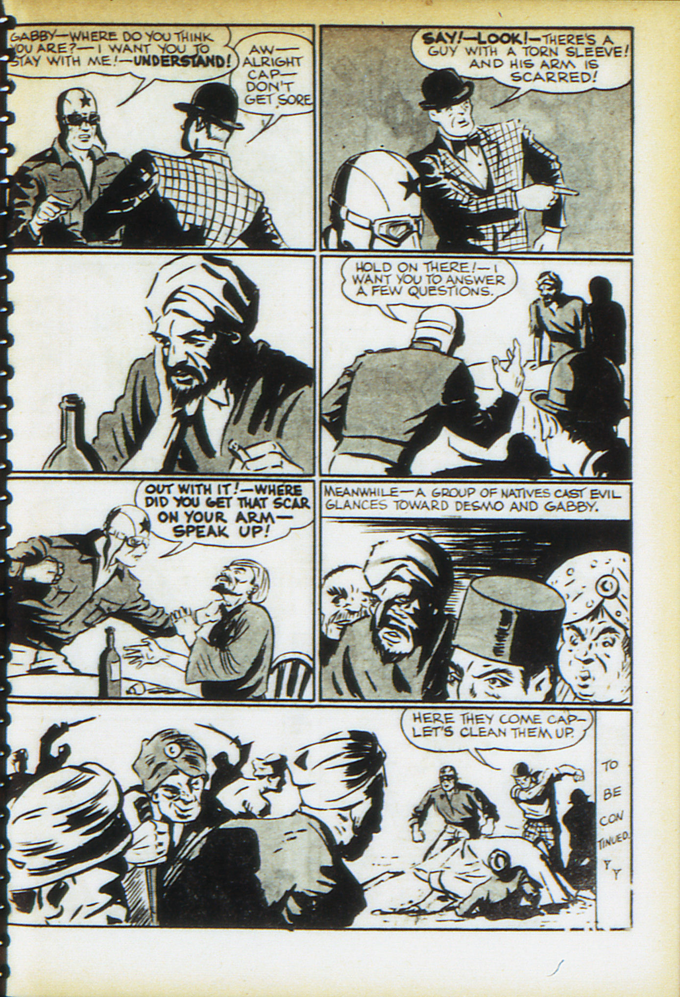Read online Adventure Comics (1938) comic -  Issue #33 - 34