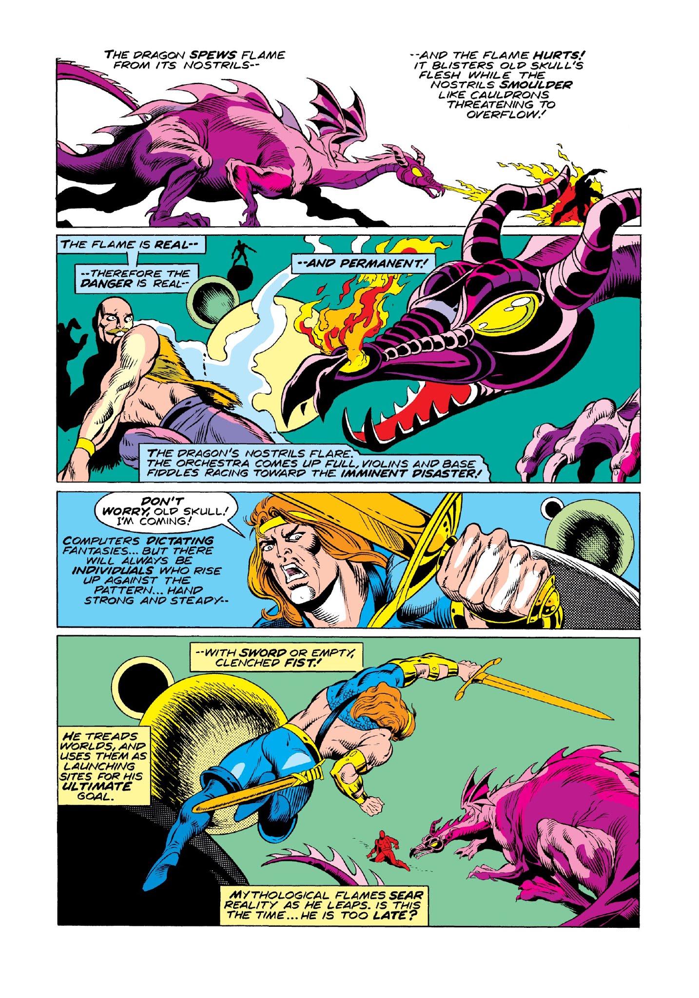 Read online Marvel Masterworks: Killraven comic -  Issue # TPB 1 (Part 3) - 62