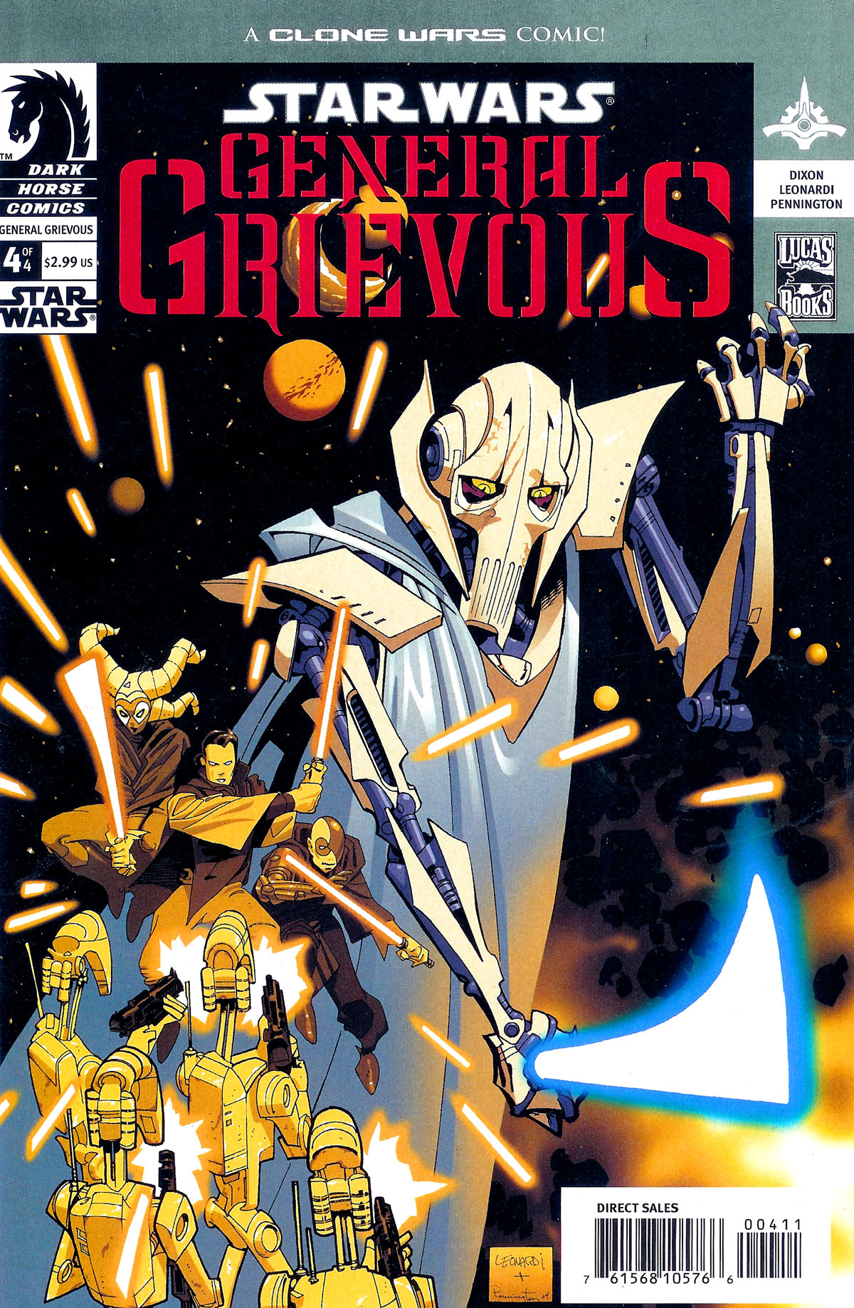 Read online Star Wars: General Grievous comic -  Issue #4 - 1