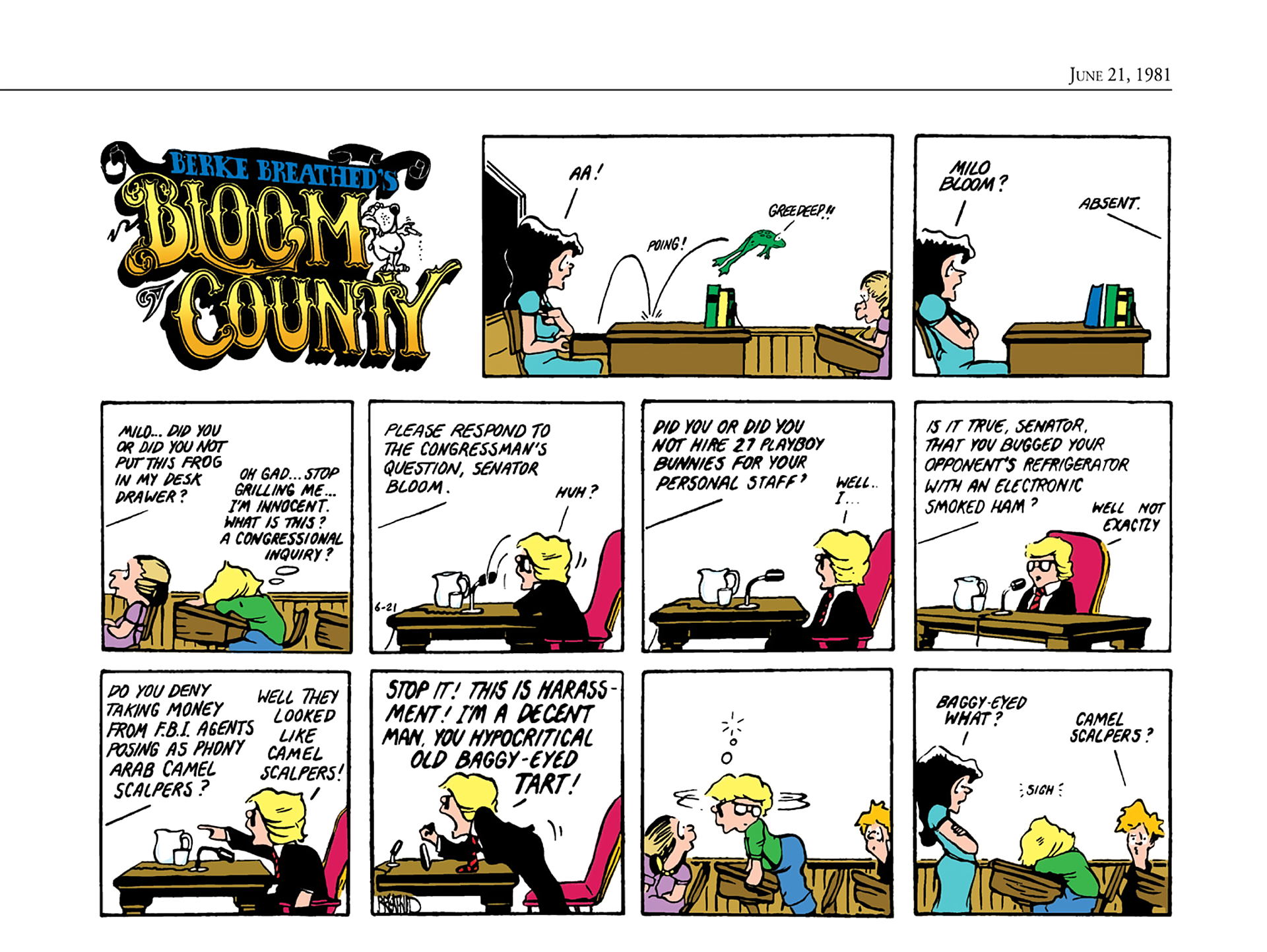 Read online The Bloom County Digital Library comic -  Issue # TPB 1 (Part 2) - 86