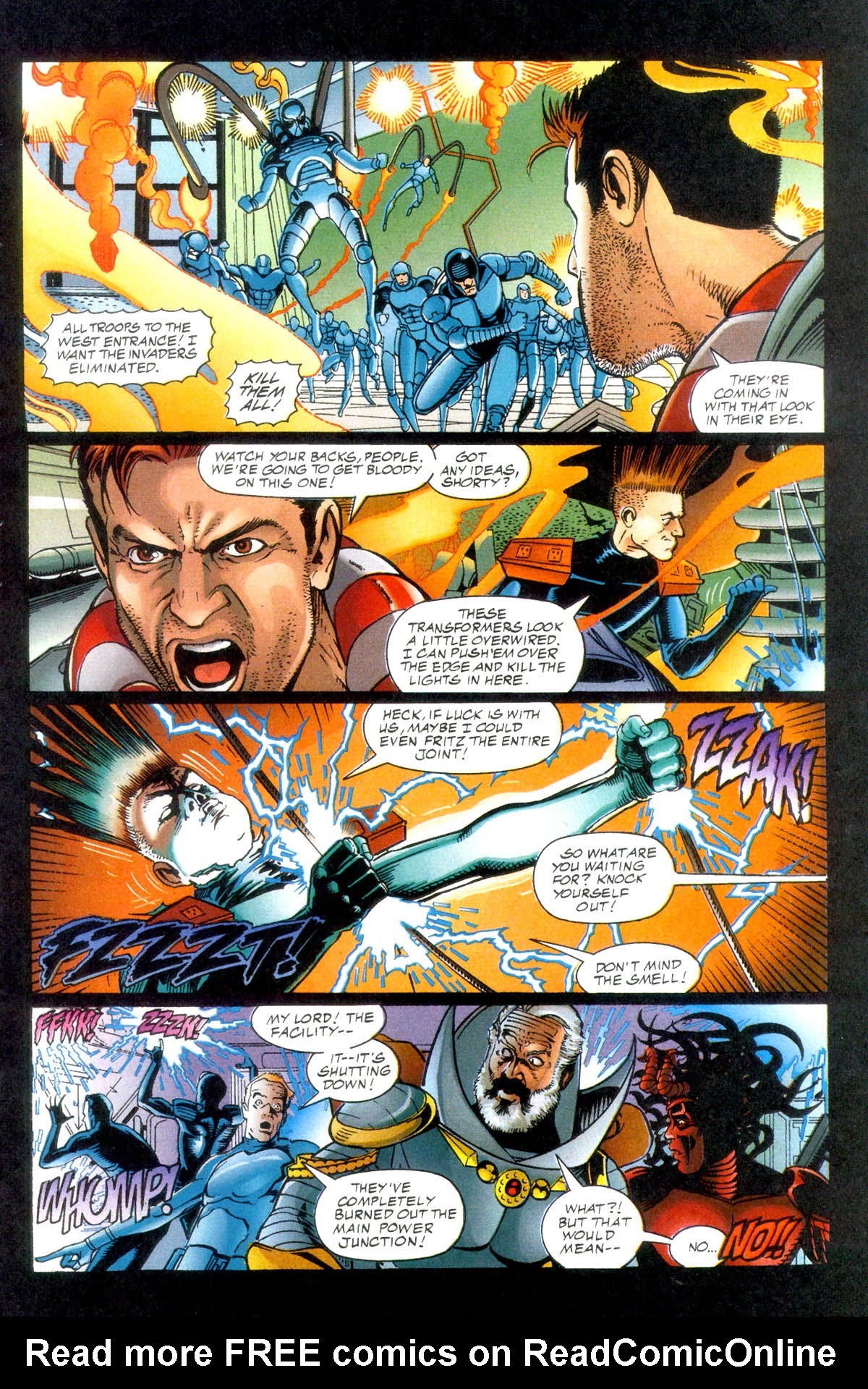 Read online Strikeback! (1996) comic -  Issue #4 - 17