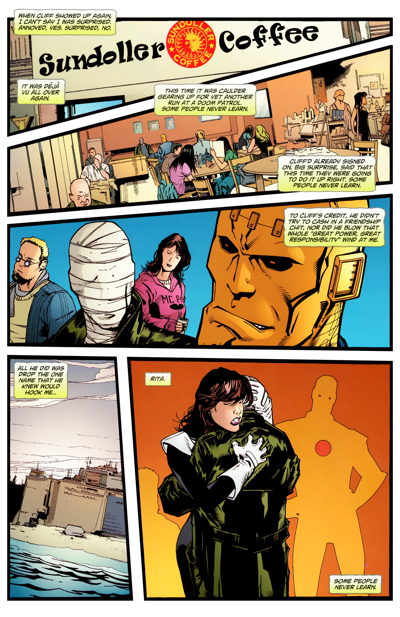 Read online Doom Patrol (2009) comic -  Issue #6 - 15