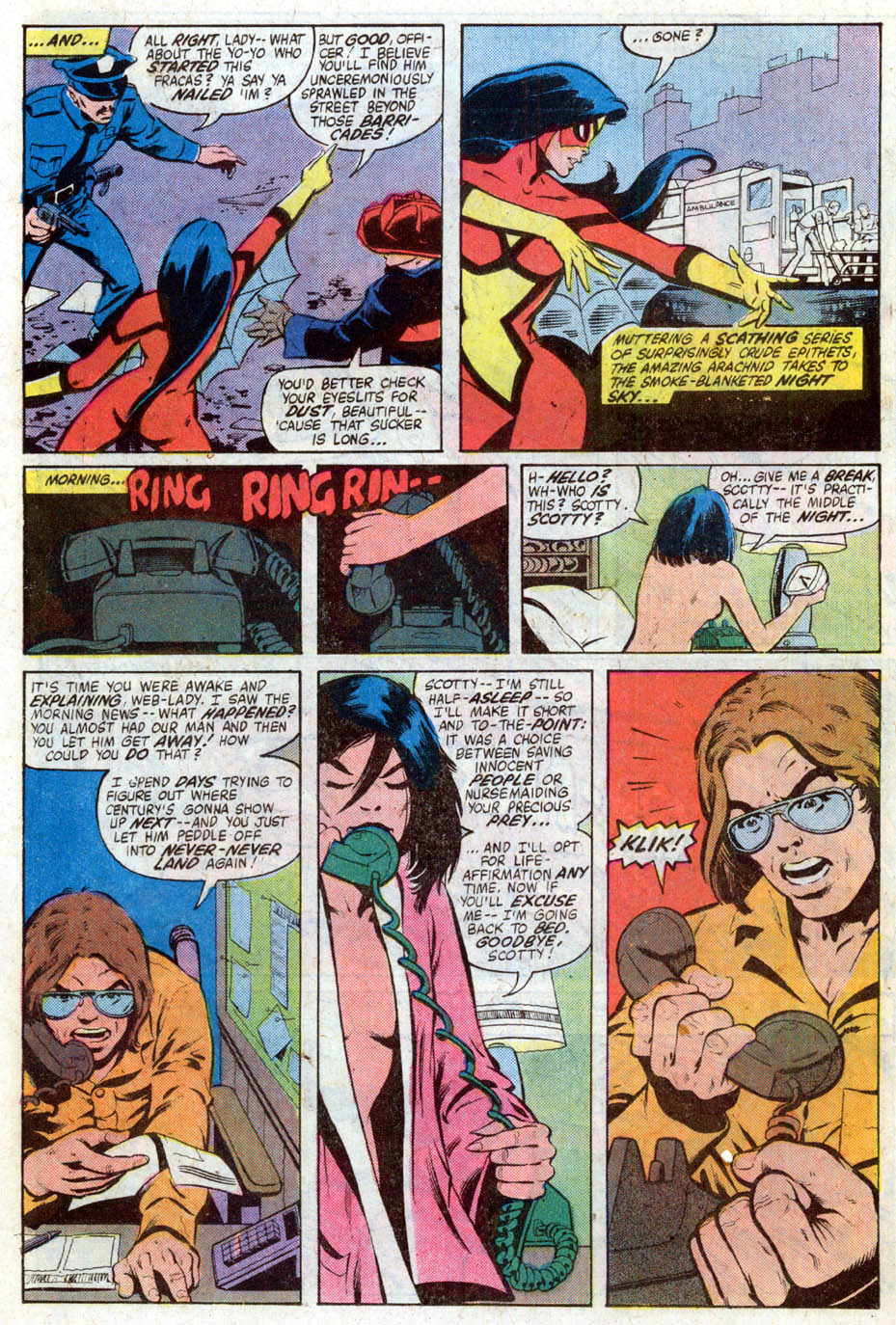 Read online Spider-Woman (1978) comic -  Issue #33 - 10