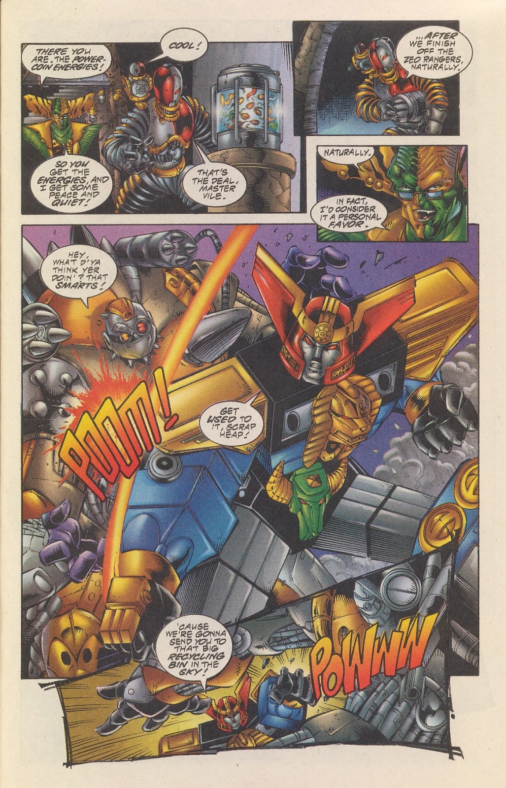 Power Rangers Zeo issue Full - Page 21
