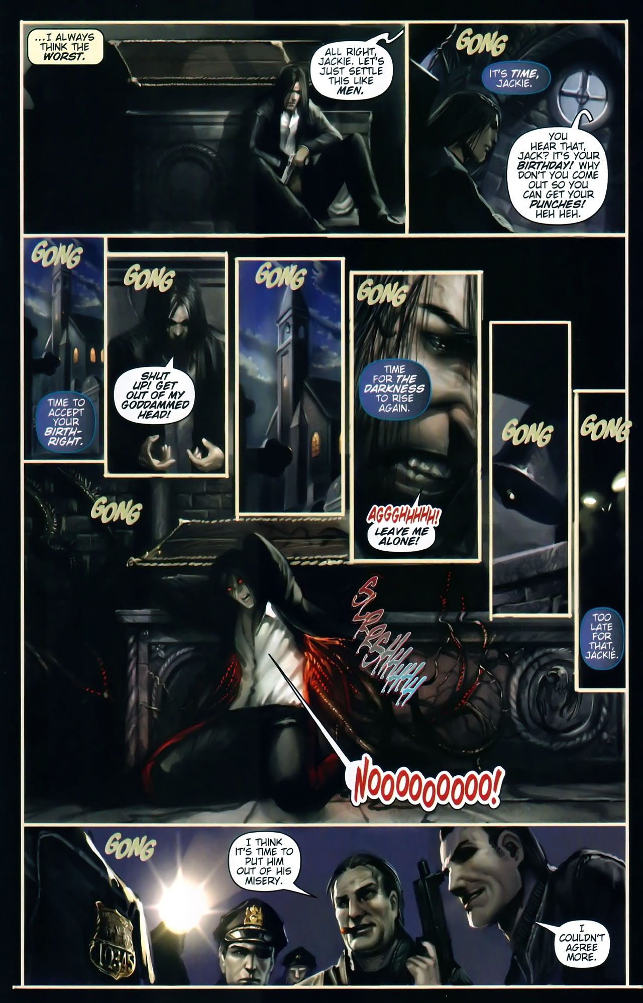 Read online The Darkness: Level comic -  Issue #1 - 10
