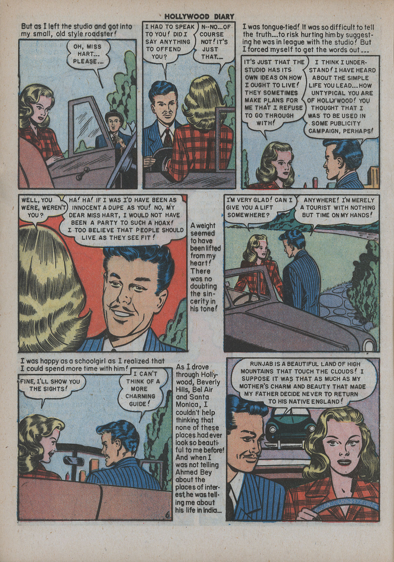 Read online Hollywood Diary comic -  Issue #5 - 8