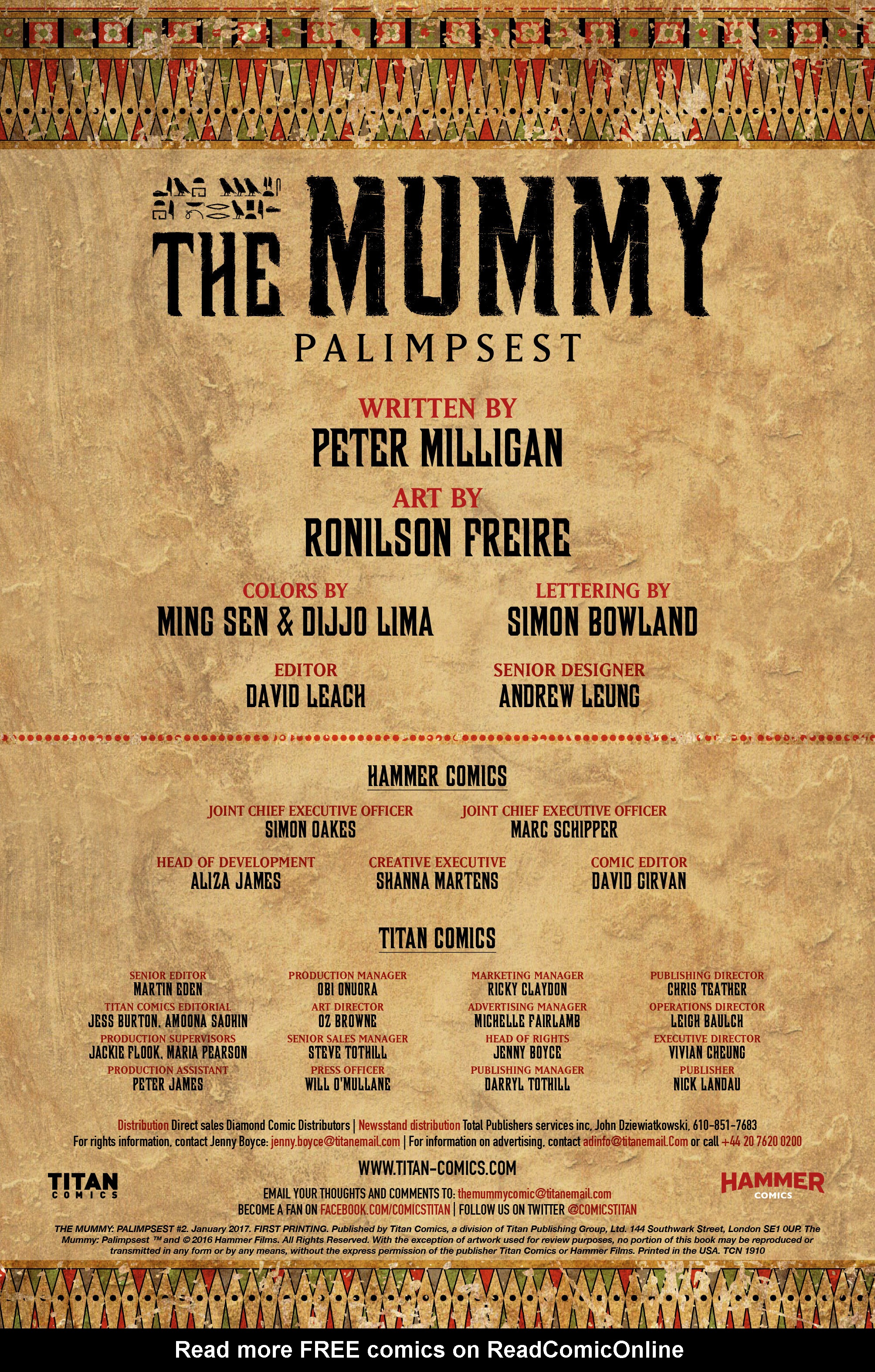 Read online The Mummy comic -  Issue #2 - 5