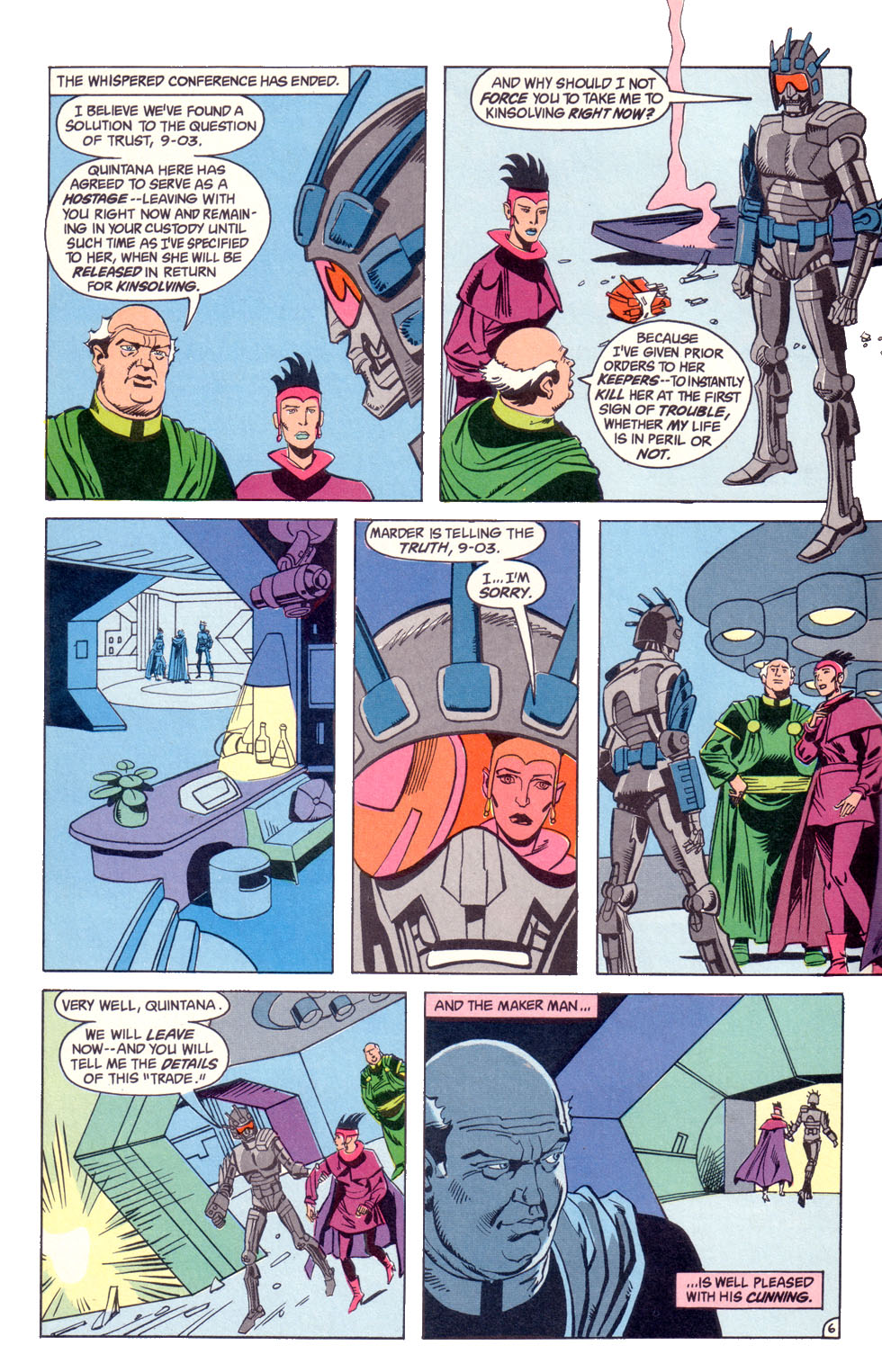 Read online Electric Warrior comic -  Issue #7 - 8