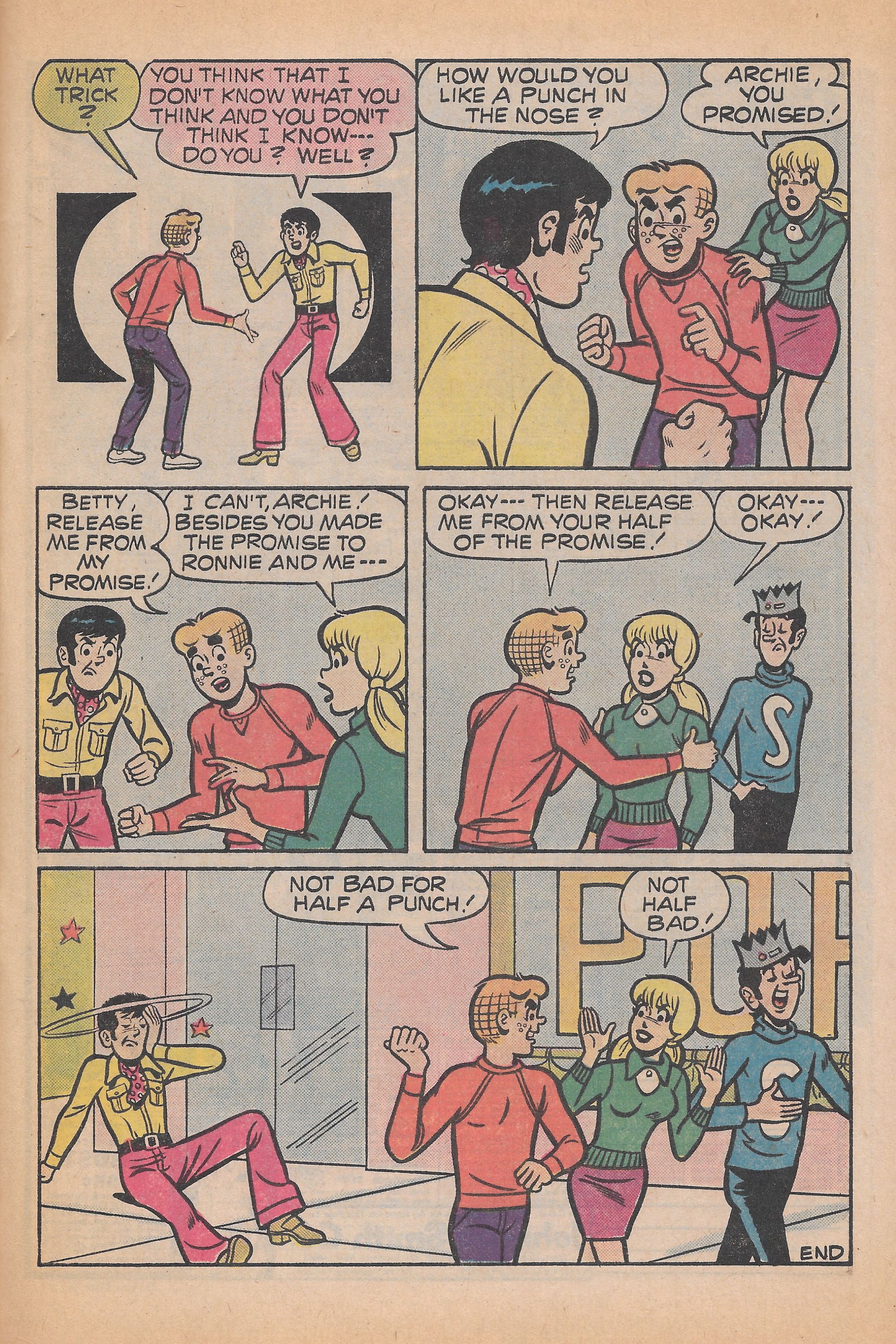 Read online Reggie and Me (1966) comic -  Issue #102 - 33