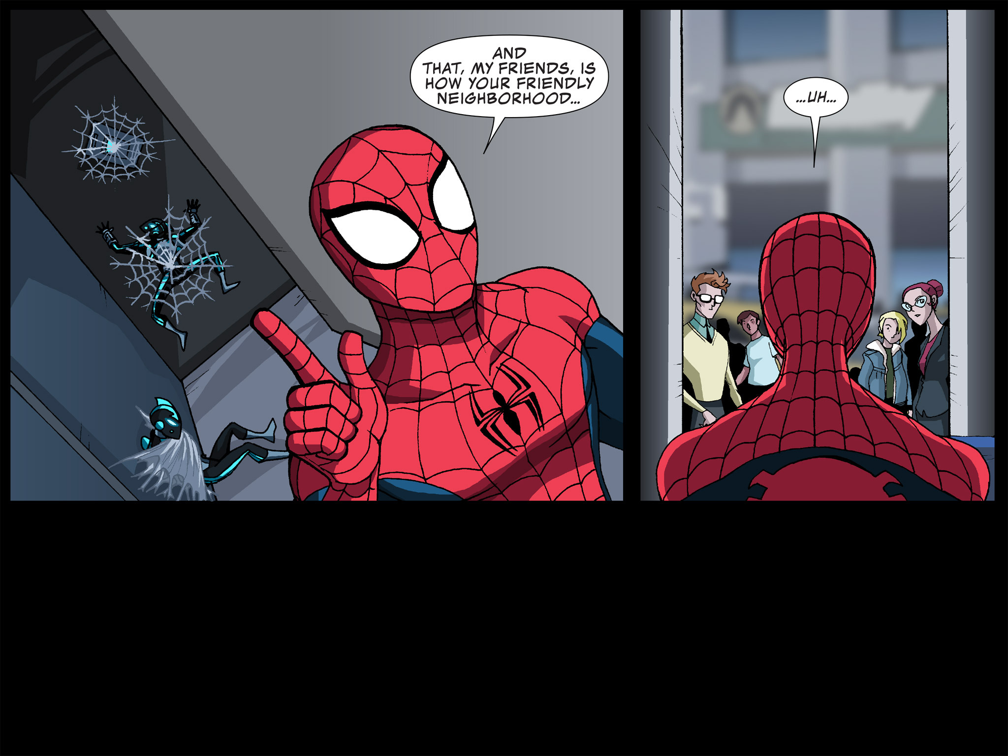 Read online Ultimate Spider-Man (Infinite Comics) (2015) comic -  Issue #12 - 33