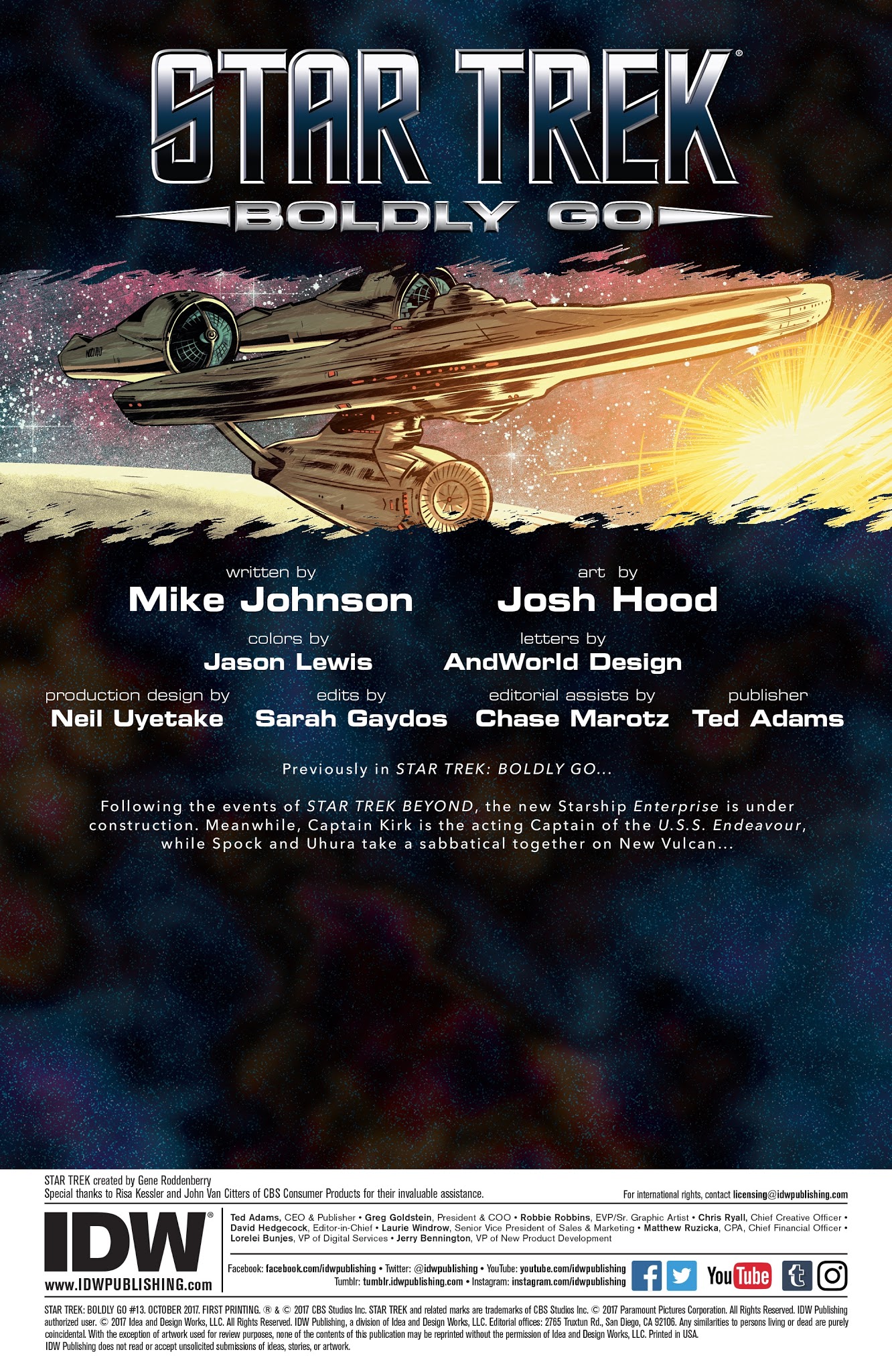 Read online Star Trek: Boldly Go comic -  Issue #13 - 2