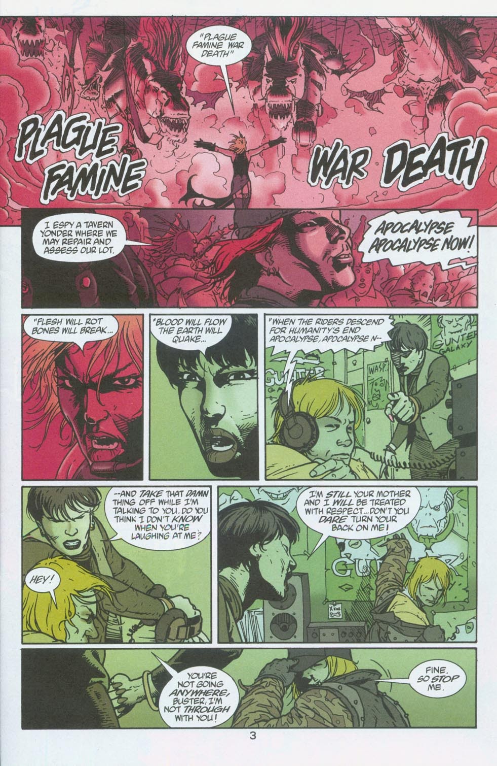 Read online Four Horsemen comic -  Issue #4 - 6