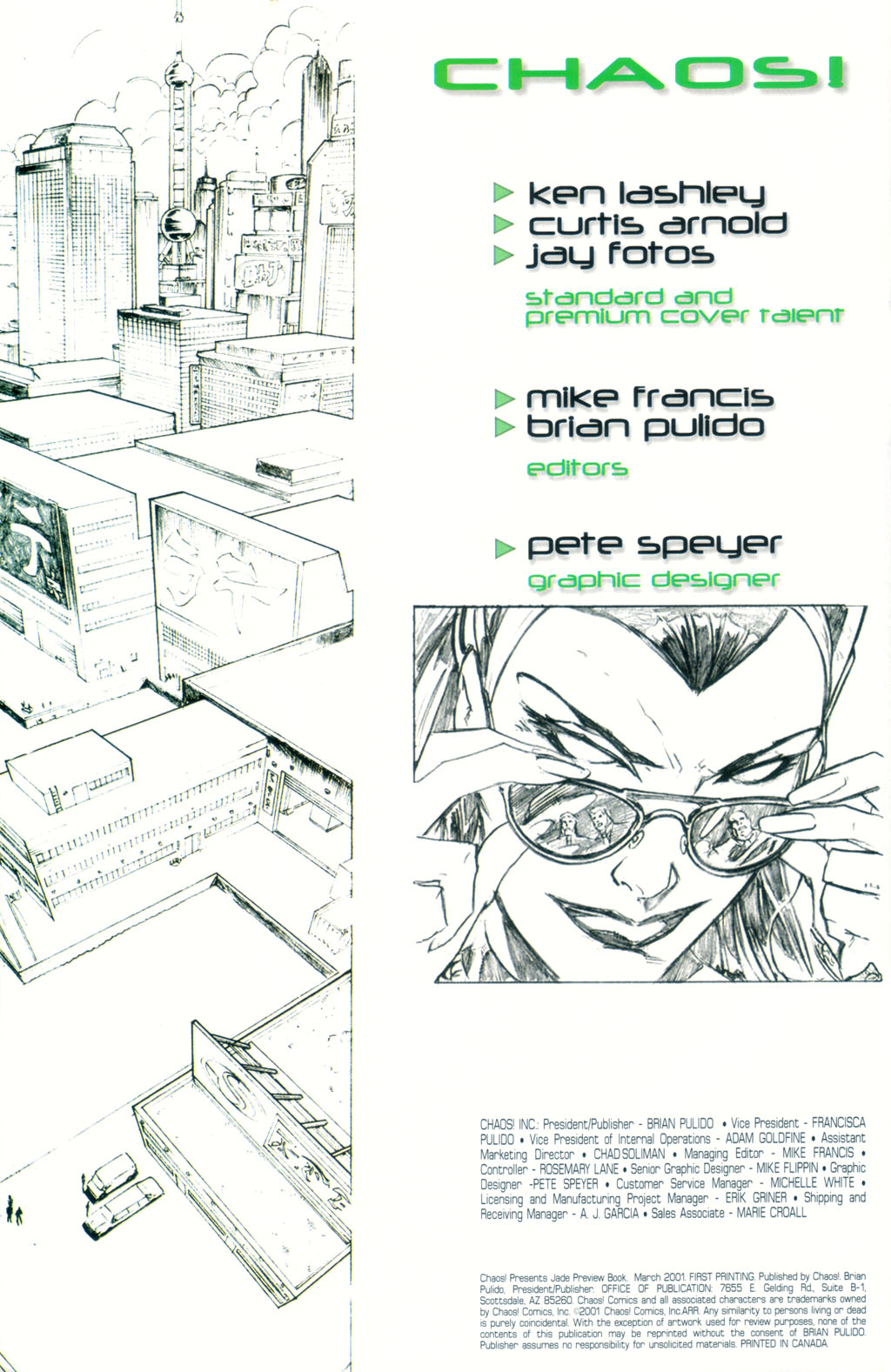 Read online Jade comic -  Issue #0 - 22