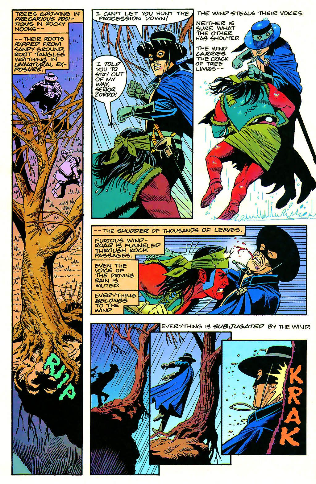 Read online Zorro (1993) comic -  Issue #8 - 21
