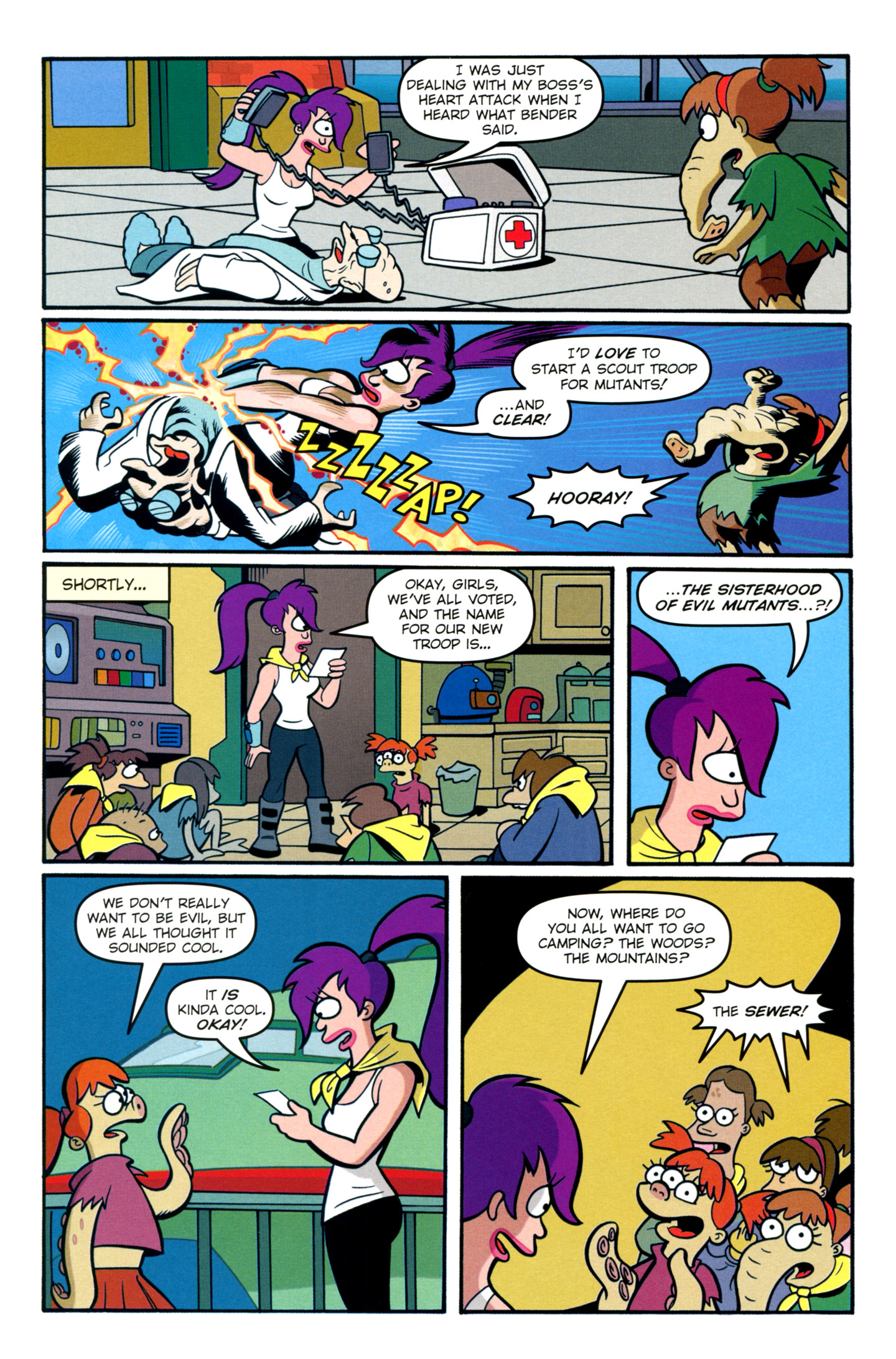 Read online Futurama Comics comic -  Issue #61 - 6
