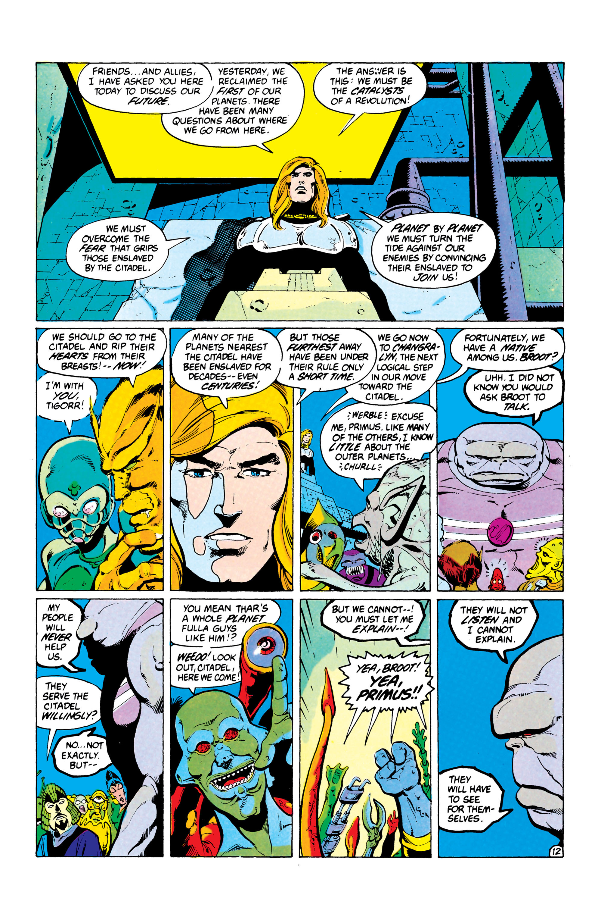 Read online The Omega Men (1983) comic -  Issue #1 - 13