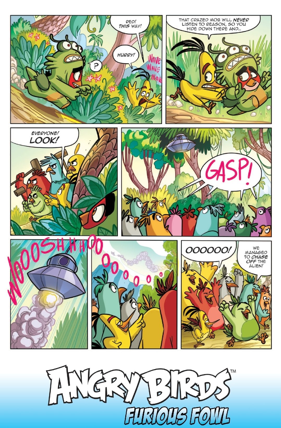 Read online Angry Birds Comics Quarterly comic -  Issue # Issue Furious Fowl - 10