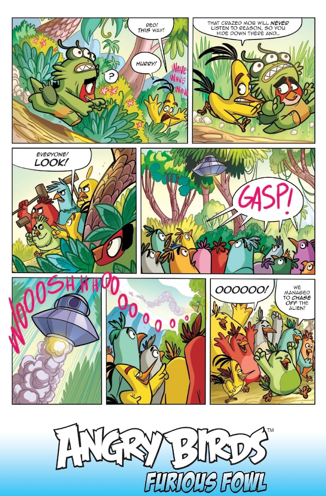 Angry Birds Comics Quarterly issue Issue Furious Fowl - Page 10