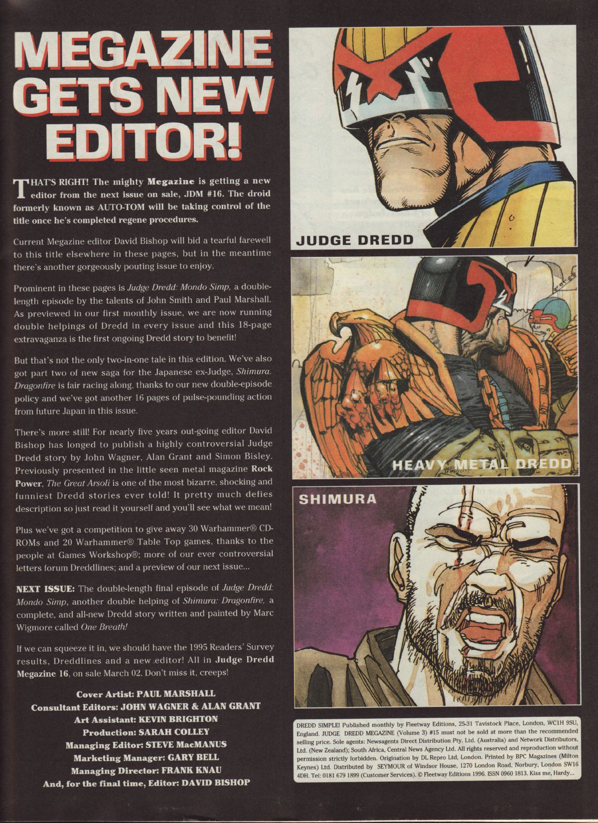 Read online Judge Dredd Megazine (vol. 3) comic -  Issue #15 - 3
