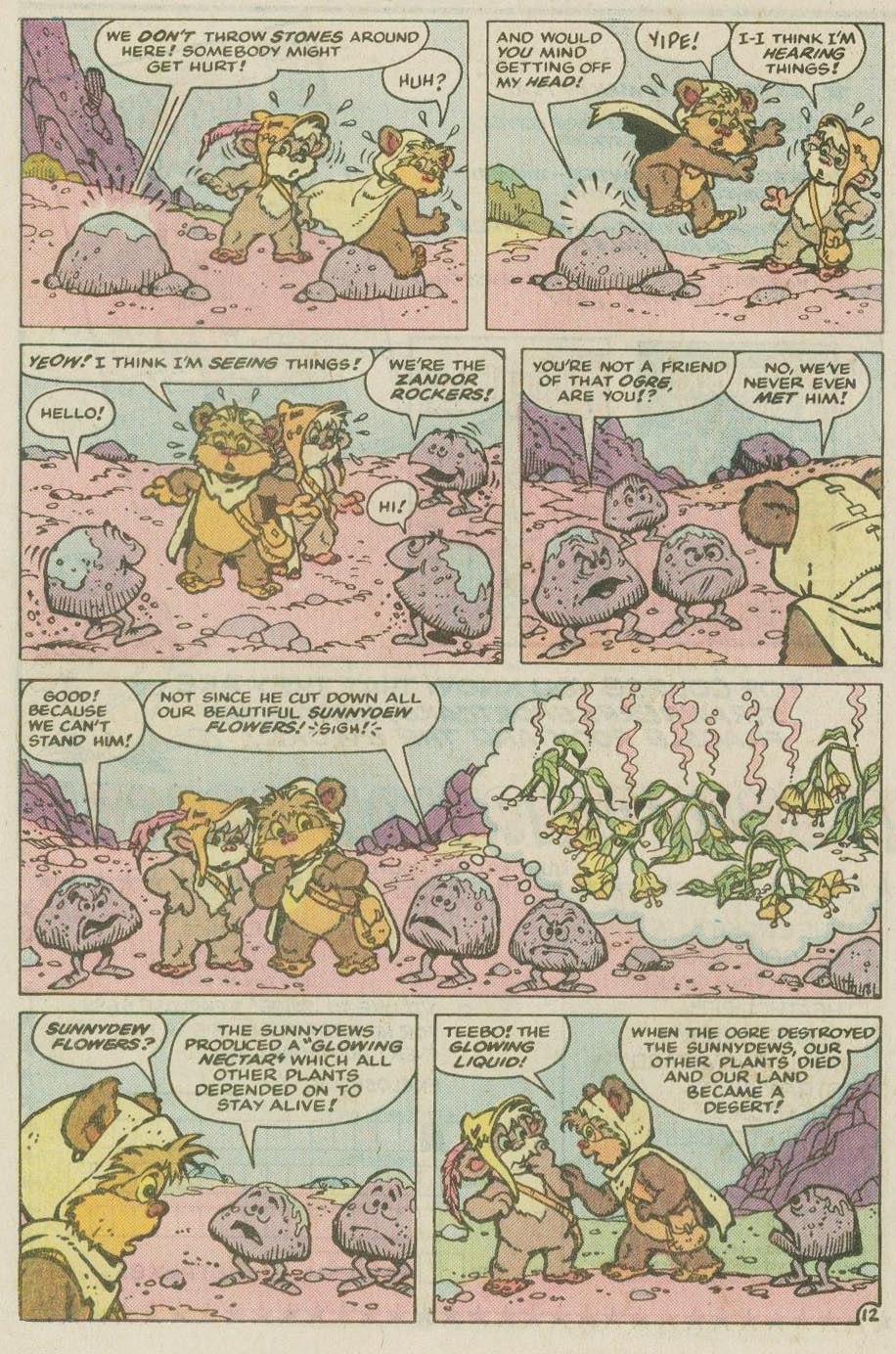 Read online Ewoks (1987) comic -  Issue #1 - 14