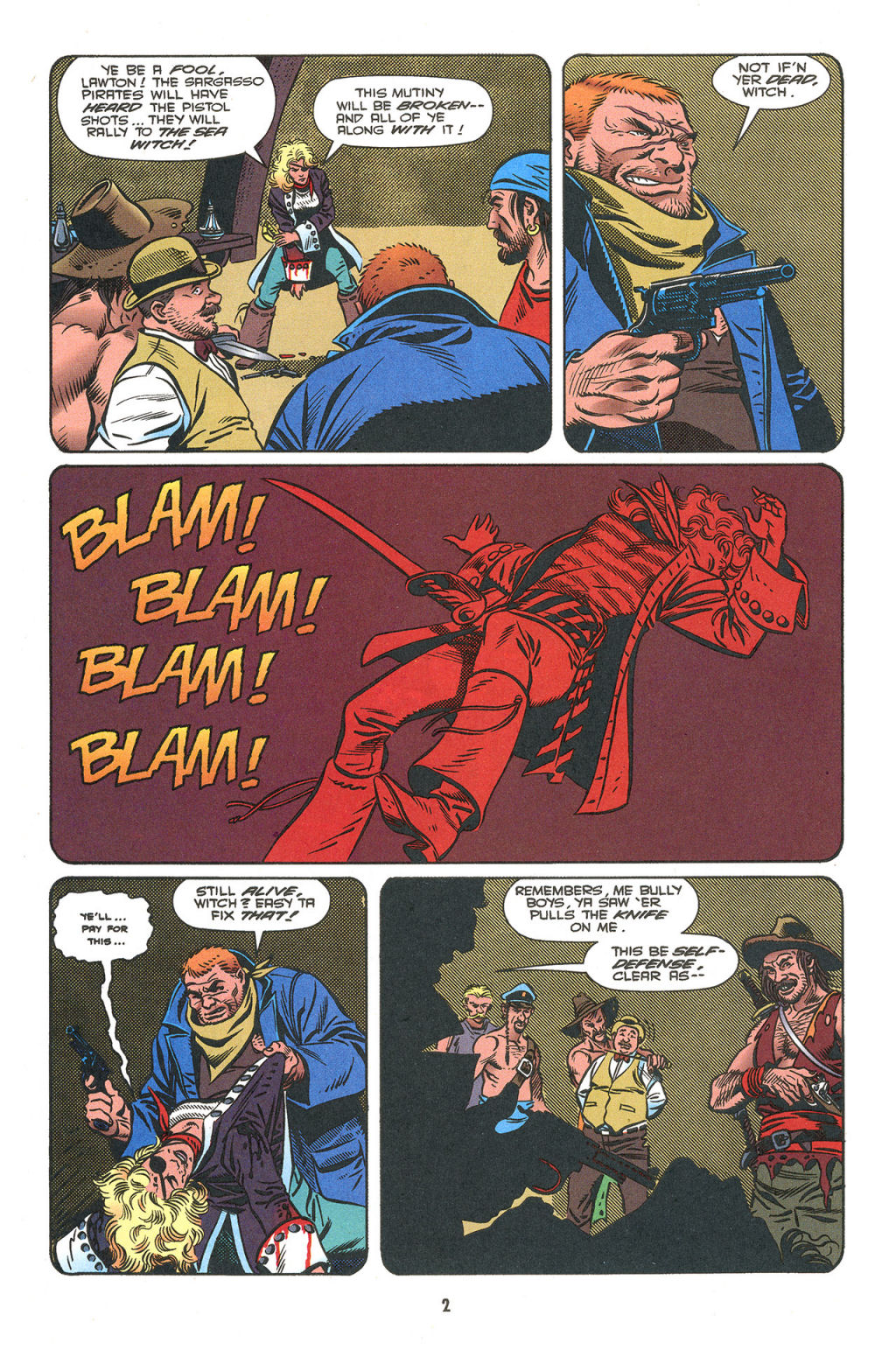 Read online Indiana Jones and the Sargasso Pirates comic -  Issue #3 - 4