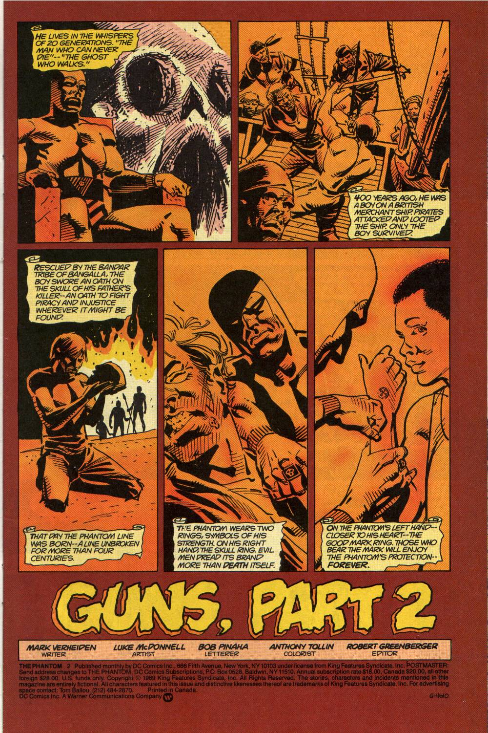 Read online The Phantom (1989) comic -  Issue #2 - 2