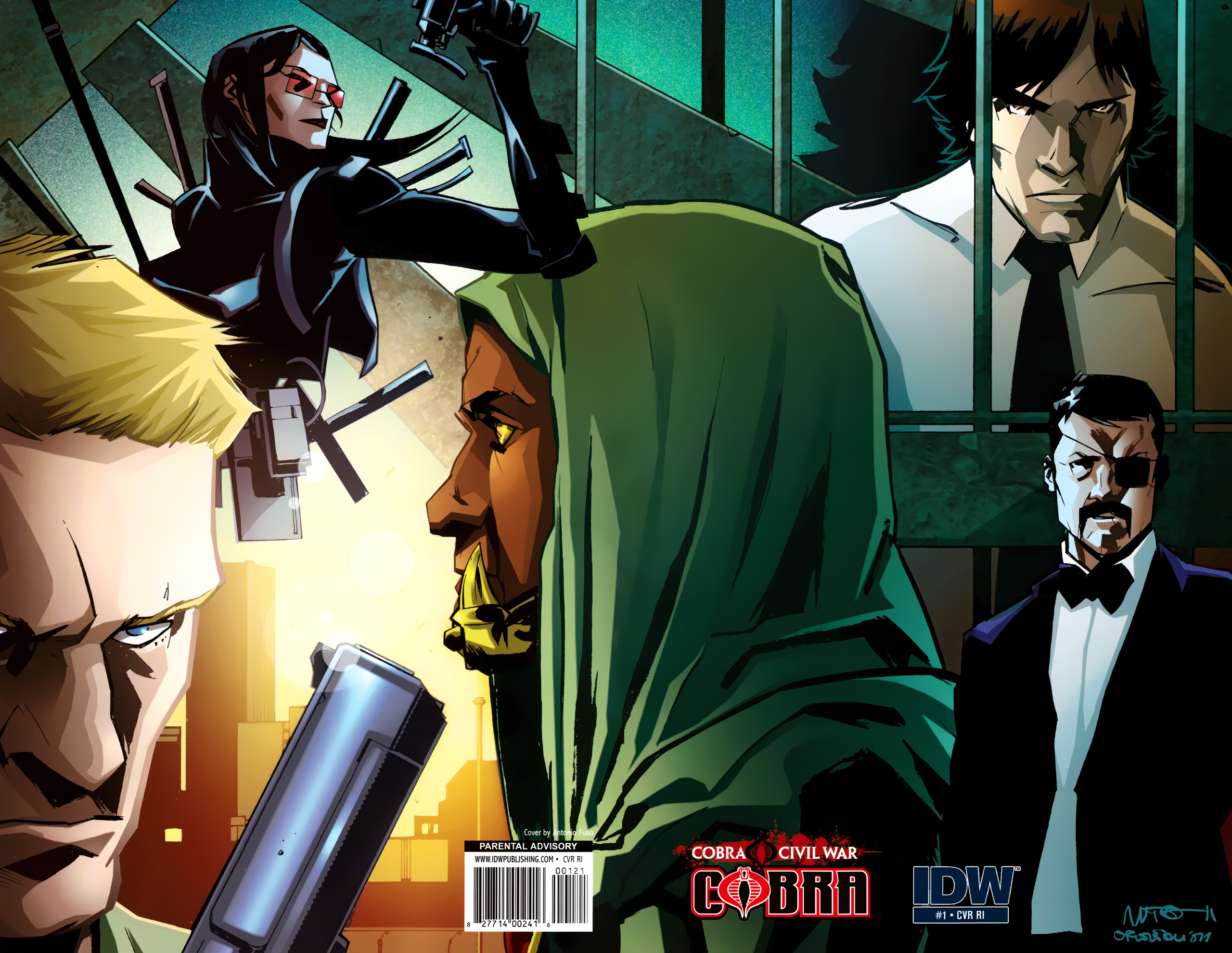 Read online G.I. Joe Cobra (2011) comic -  Issue #1 - 4