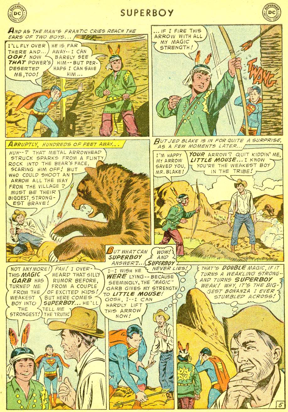 Read online Superboy (1949) comic -  Issue #41 - 6
