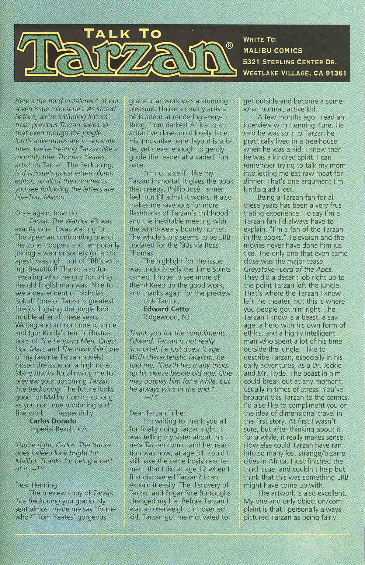 Read online Tarzan: The Beckoning comic -  Issue #3 - 31