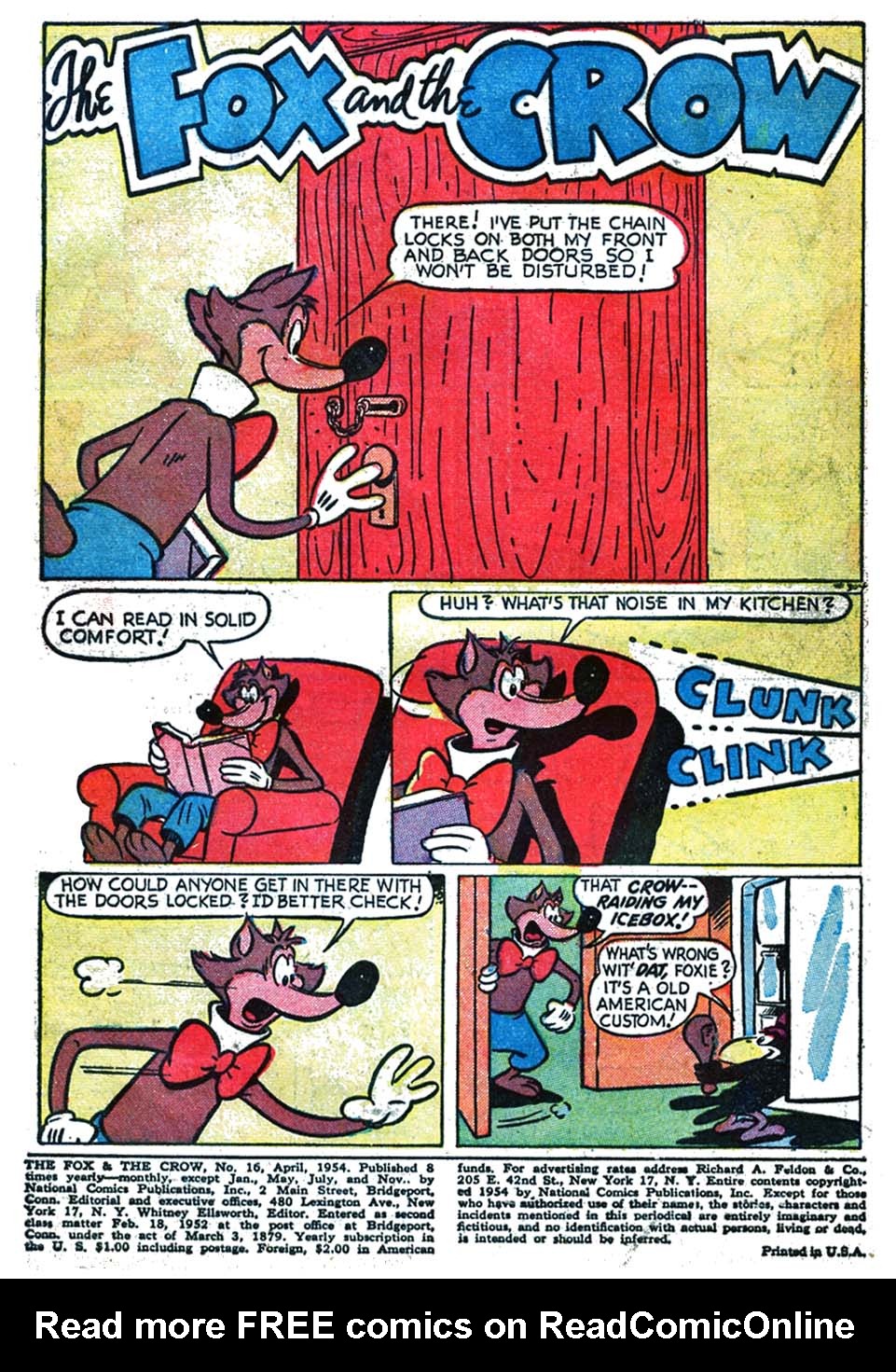 Read online The Fox and the Crow comic -  Issue #16 - 3