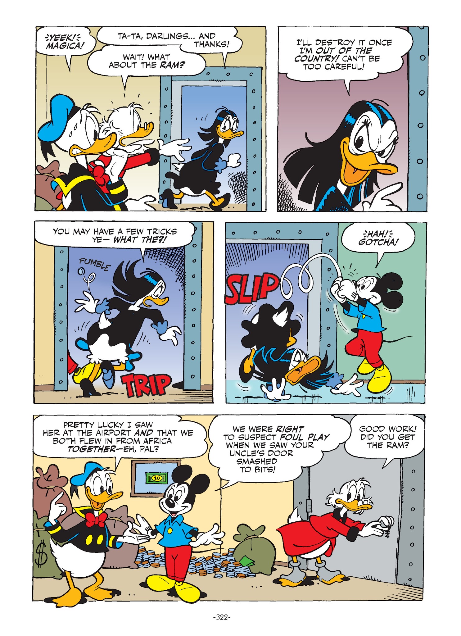 Read online Mickey and Donald: The Search For the Zodiac Stone comic -  Issue # TPB - 321